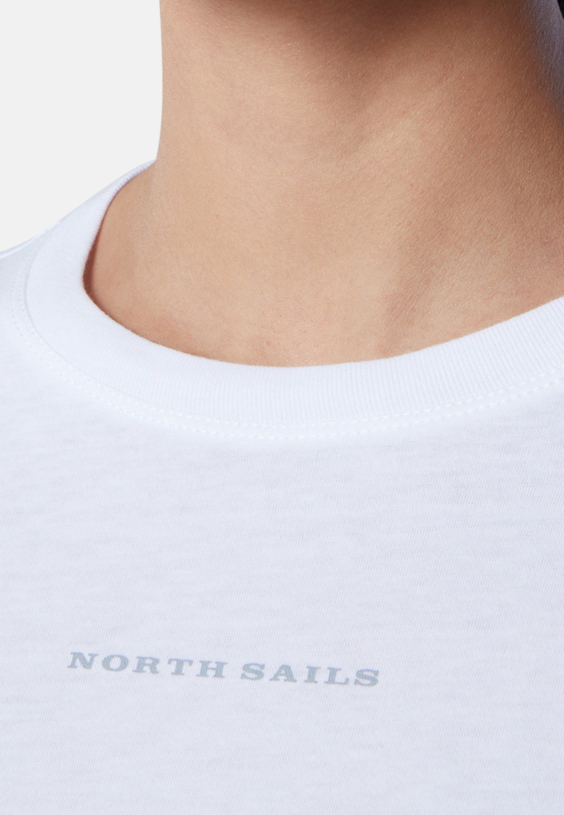 North Sails T-Shirt Bio-Baumwoll-T-Shirt Sonstiges weiss