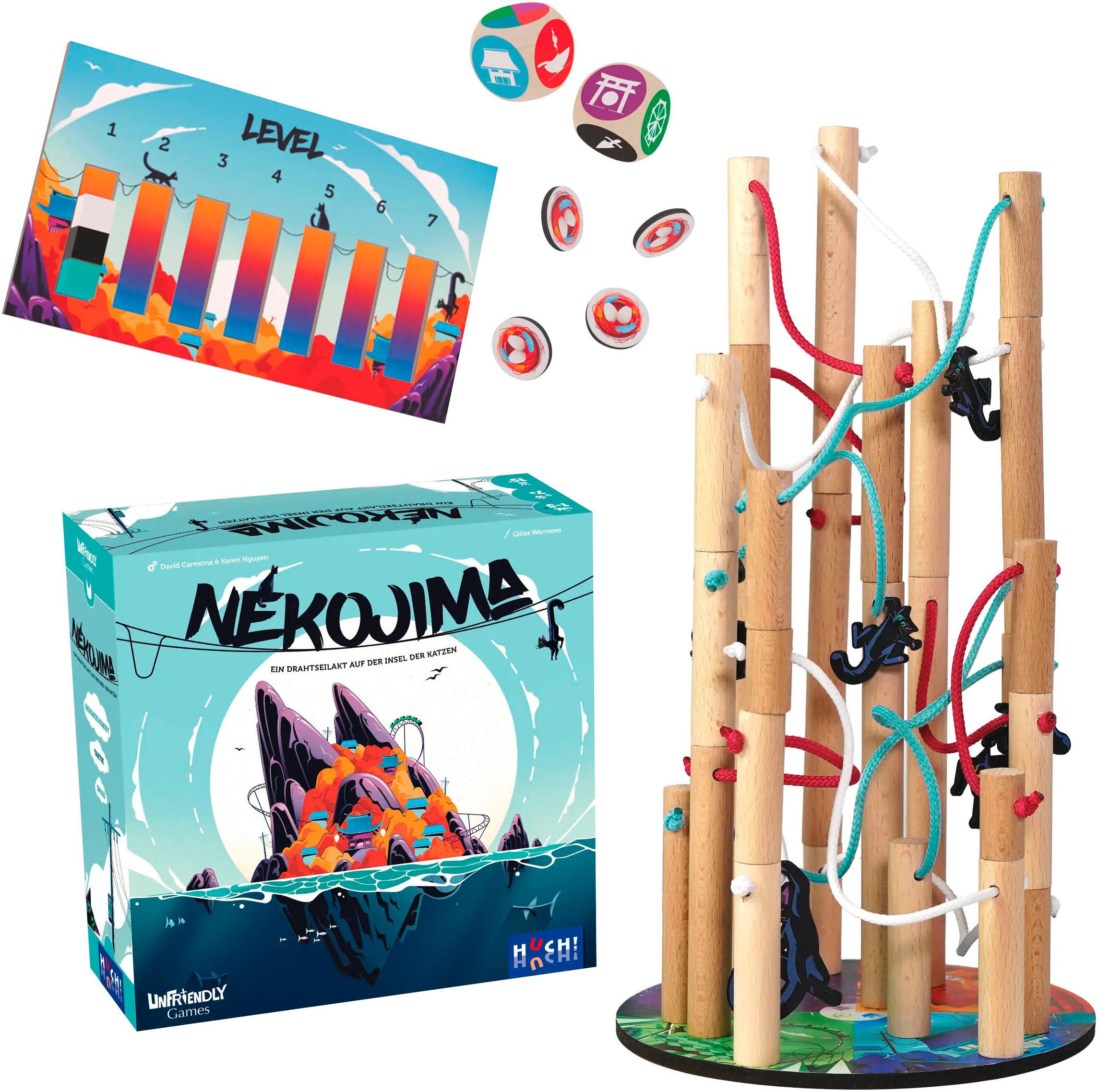 HUCH! Spiel Nekojima, Familienspiel