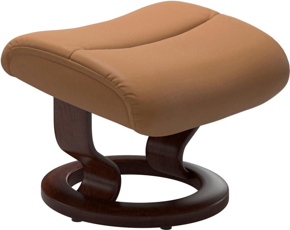 Classic Base, Relaxsessel View M,Gestell Größe mit Relaxsessel Stressless® (Set, mit Hocker), Braun