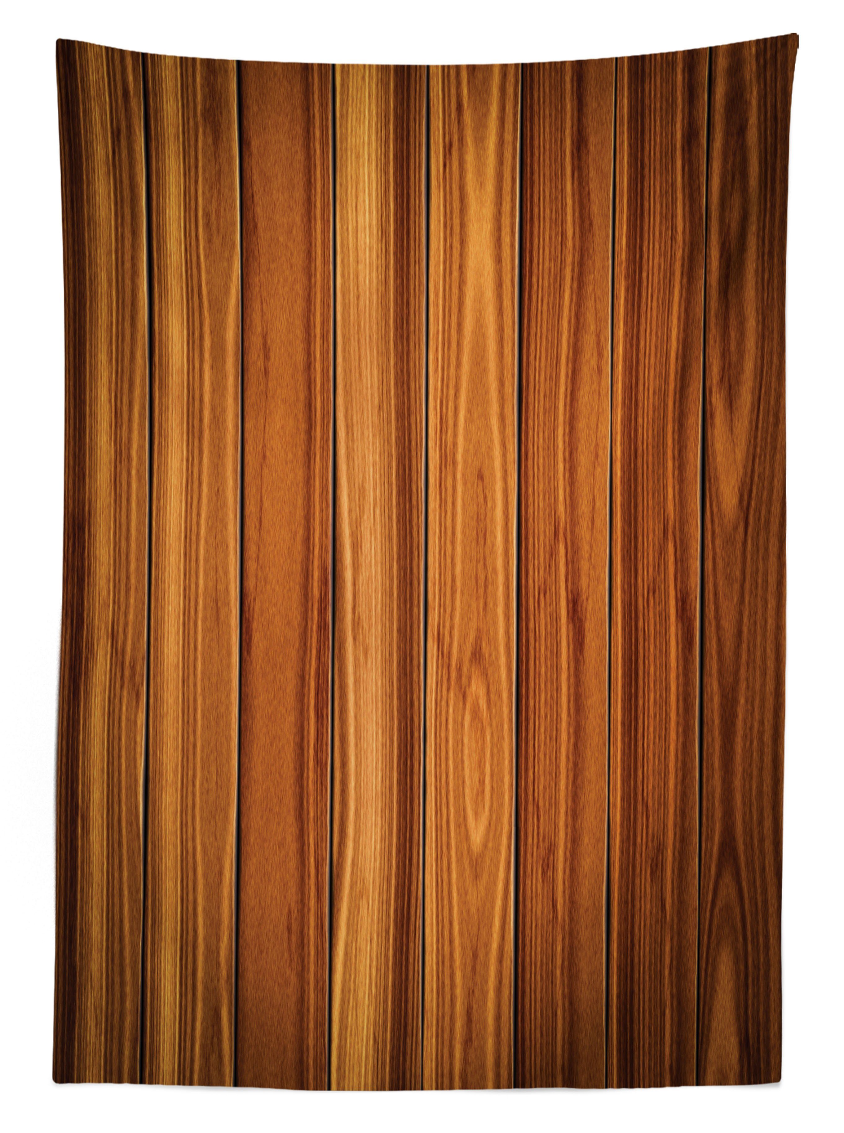 Abakuhaus Tischdecke Für Holzbohlen Rustikal Bereich Waschbar Farbfest den Farben, Klare Bild Außen geeignet