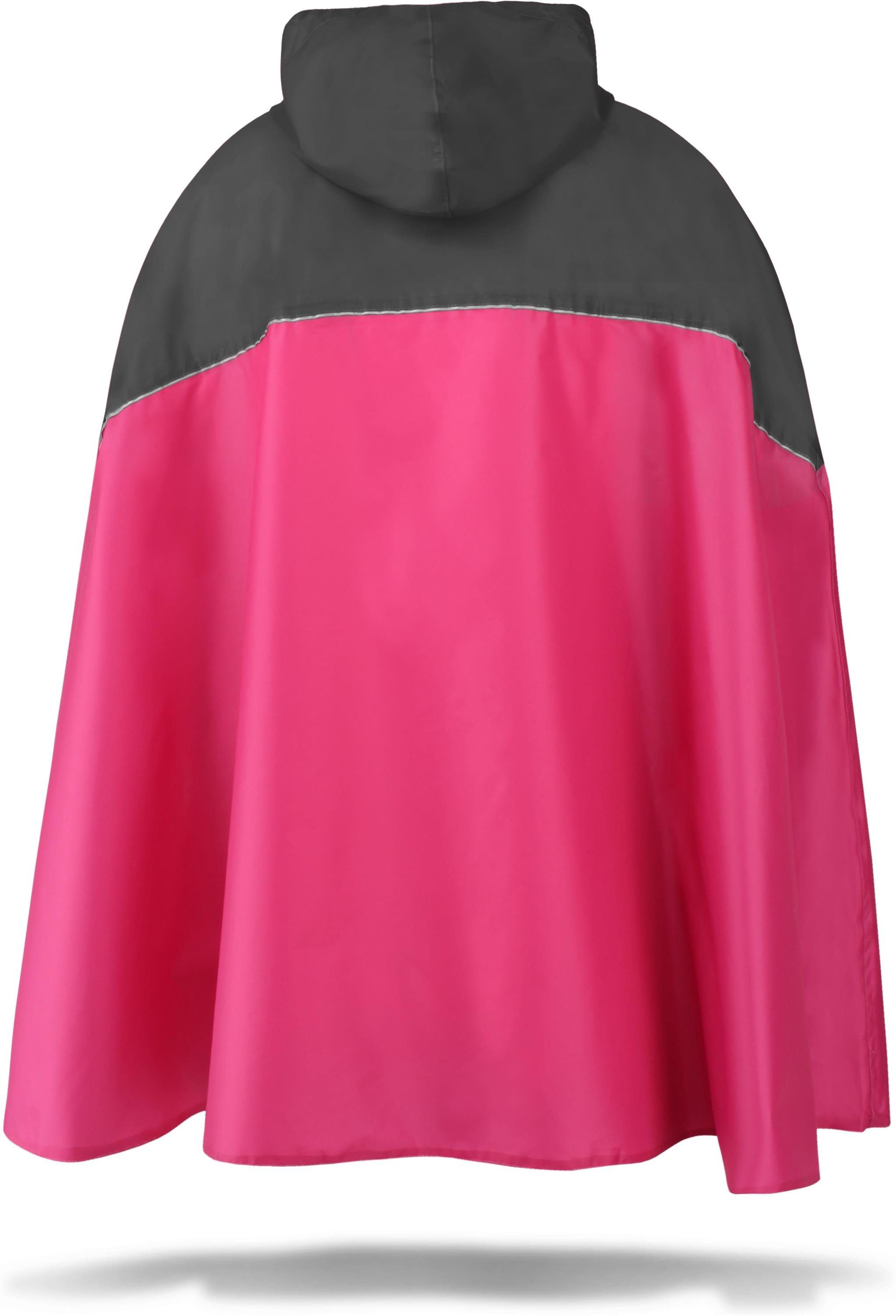 normani Regenponcho Unisex Regenponcho wasserdicht Cherrapunji mit Kapuze - 12000 mm Wassersäule - 3M™-Reflektor – Bild 3 von 5