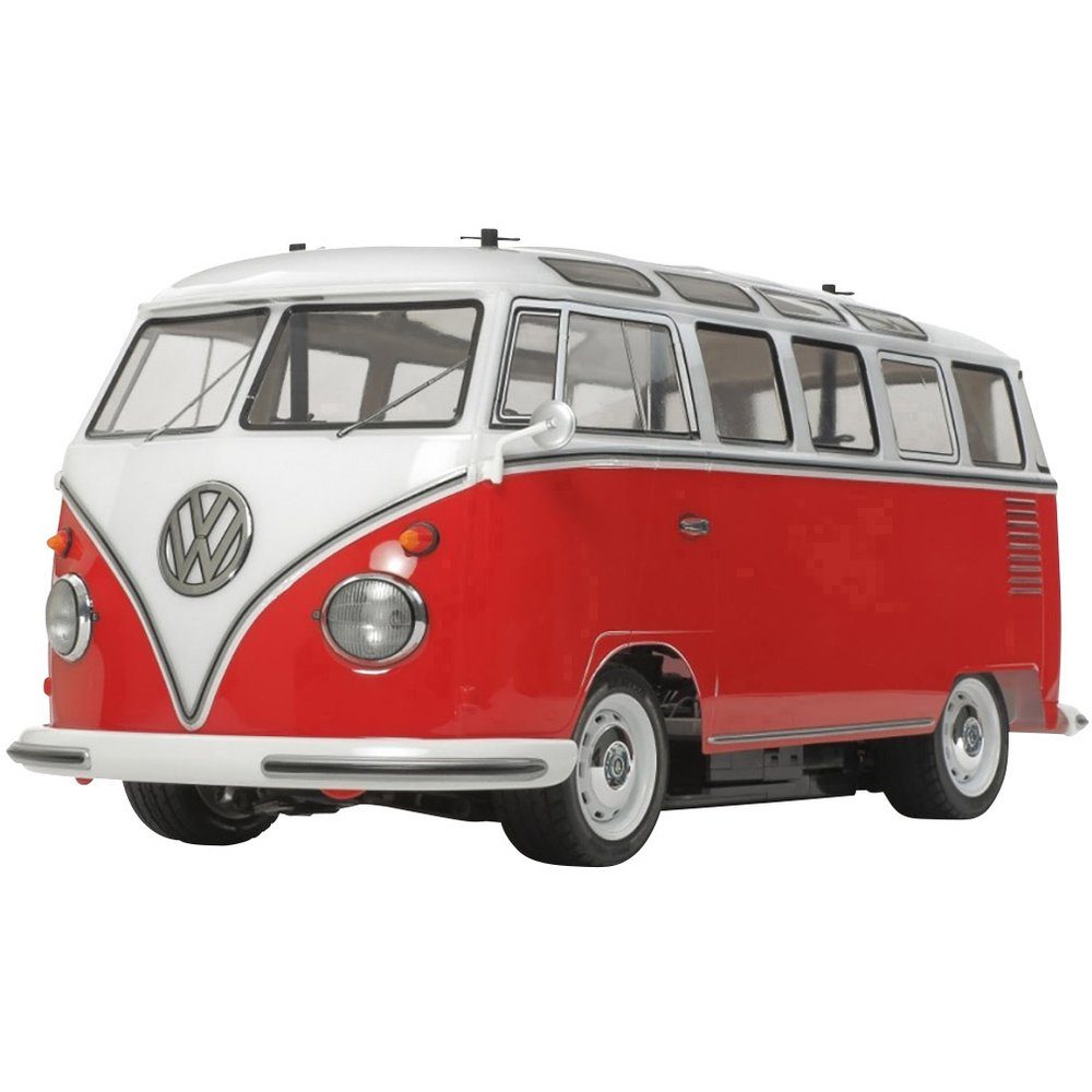 Tamiya RC-Auto Tamiya M-06 VW Bus Type 2 (T1) Brushed 1:10 RC Modellauto Elektro Str