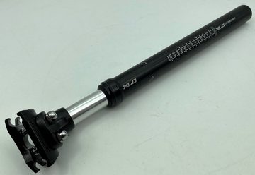 XLC Sattelstütze, XLC Comp Fahrrad gefedert Kerzensattelstütze Alu Ø 29,0mm Schwarz