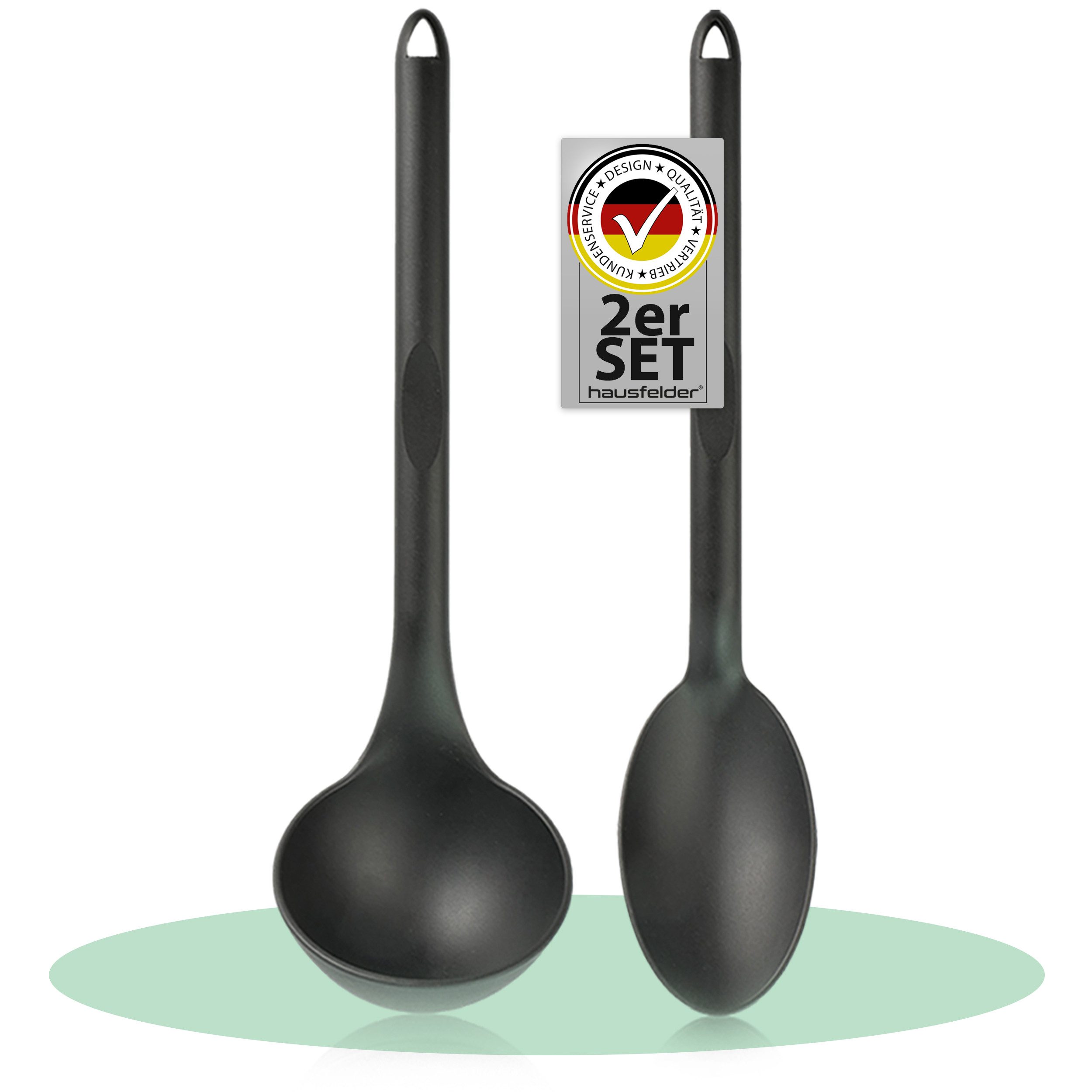 Hausfelder Schöpfkelle Hausfelder KÜCHENHELFER Set (1 x Schöpfkelle, 1 x Sc günstig online kaufen