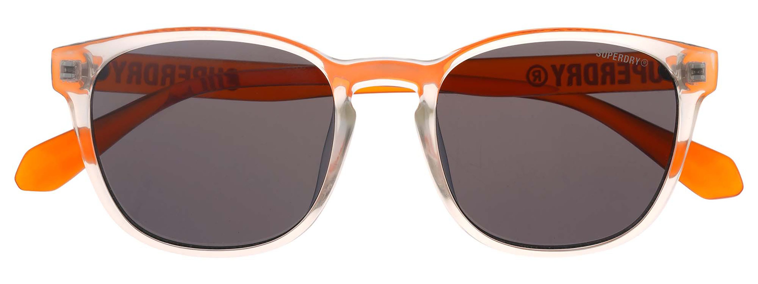 Superdry Sonnenbrille Modell 996097 Form Karree/Soft, Logoschriftzug auf Bügel, Injectionfassung
