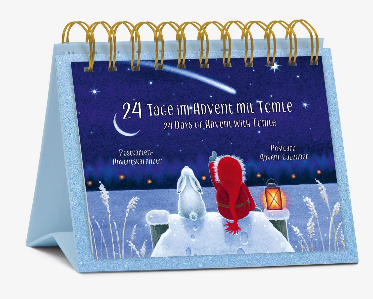 Korsch Verlag Wandkalender Postkarten-Adventskalender ""24 Tage im Advent mit Tomte""