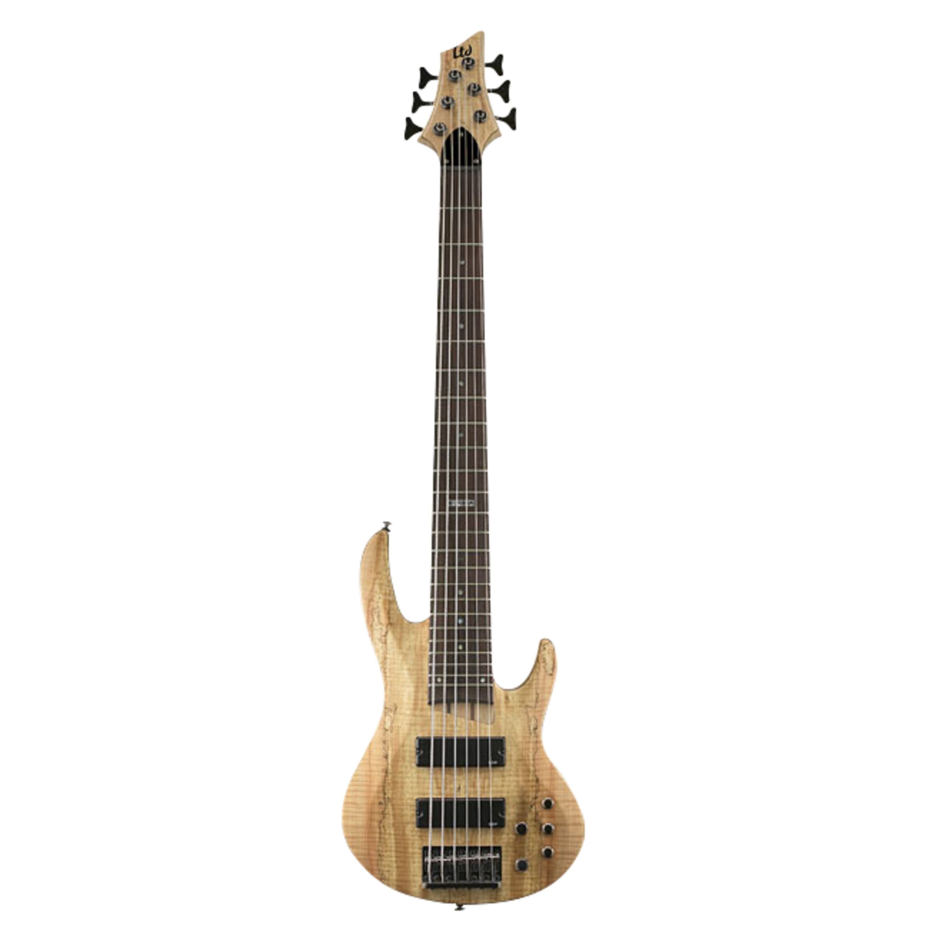 ESP E-Bass, LTD B-206SM Natural Satin, E-Bässe, 6-Saiter E-Bässe, LTD B-206SM Natural Satin - E-Bass