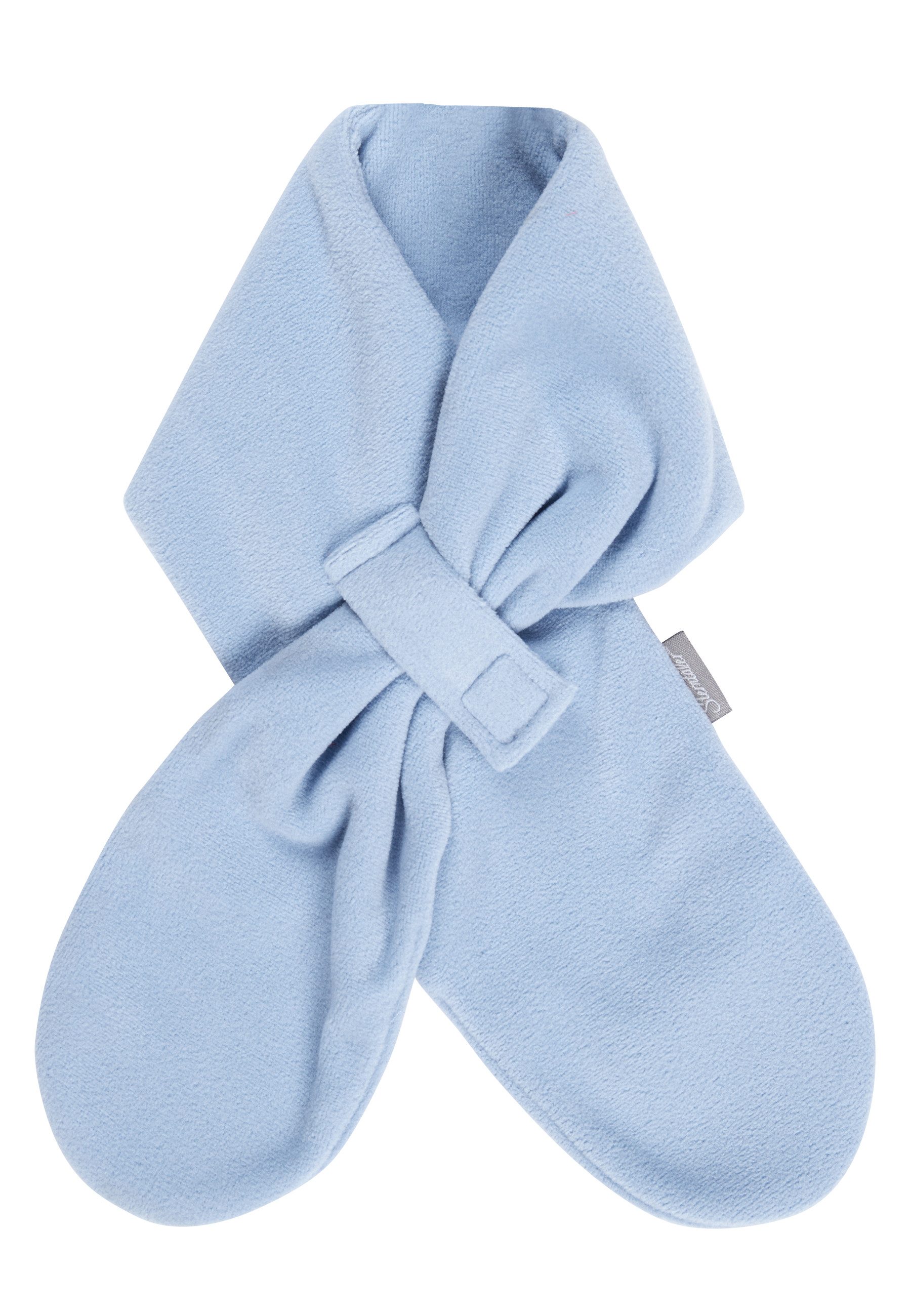 Sterntaler® Schal Schal uni, (1-St), Schal aus Microfleece mit Klettriegel zum Durchziehen, gefüttert von Sterntaler®