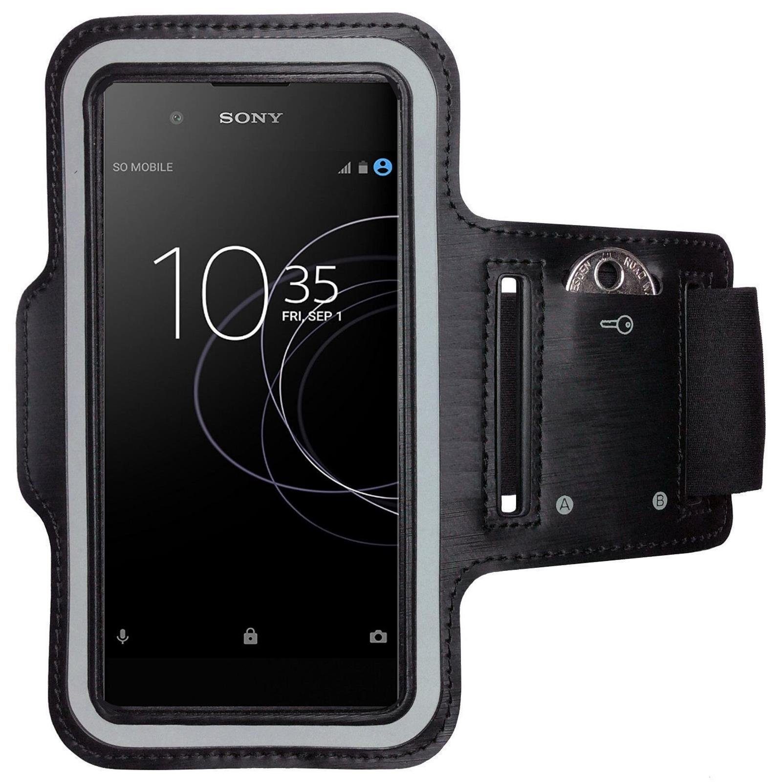 CoverKingz Handyhülle Sony Xperia XA1 Sportarmband Fitness Jogging-Armband Lauf Hülle