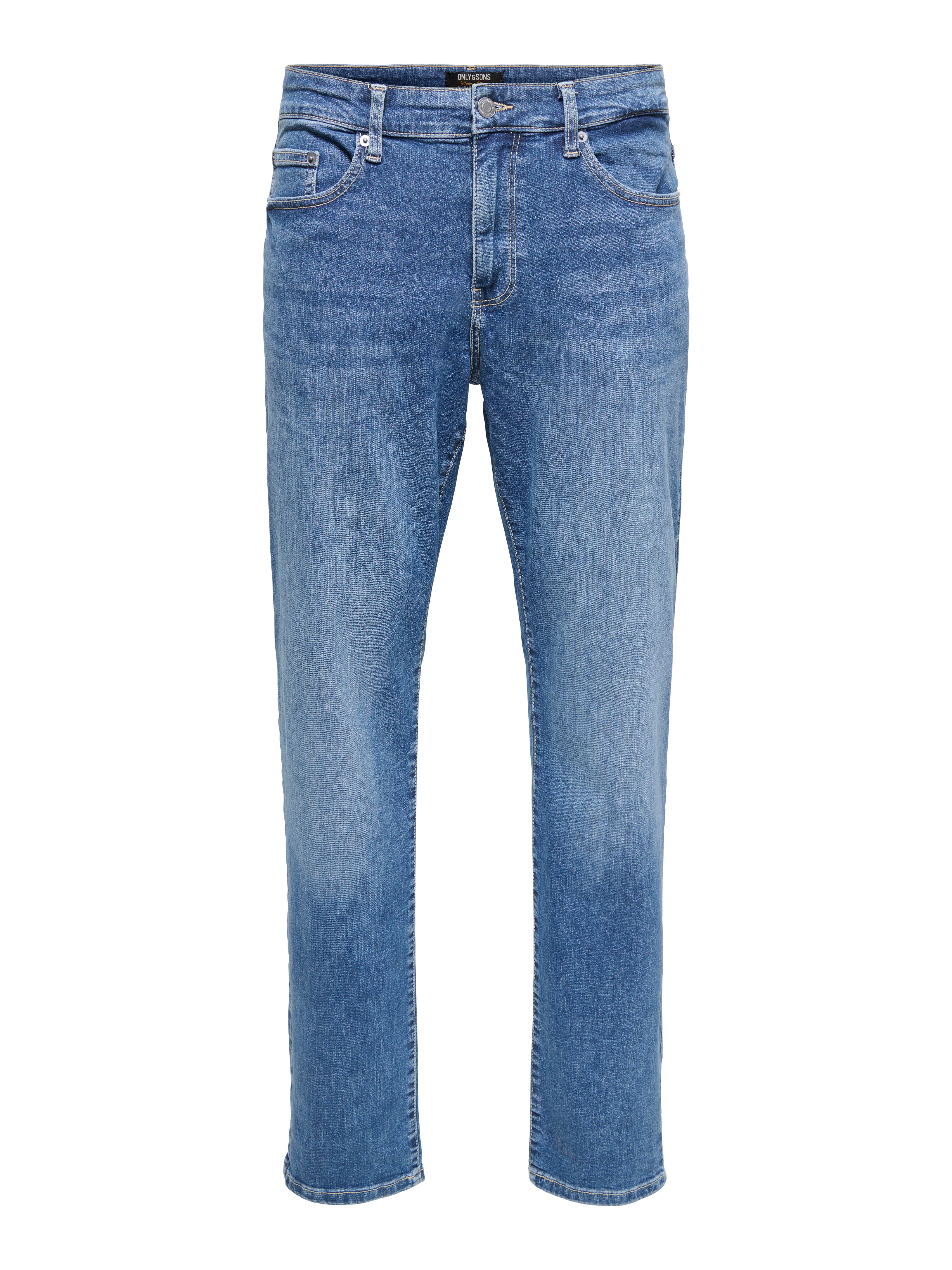 ONLY & SONS Regular-fit-Jeans ONSWEFT REG. MB 6755 MAT DNM NOOS Baumwollmischung, regular fit