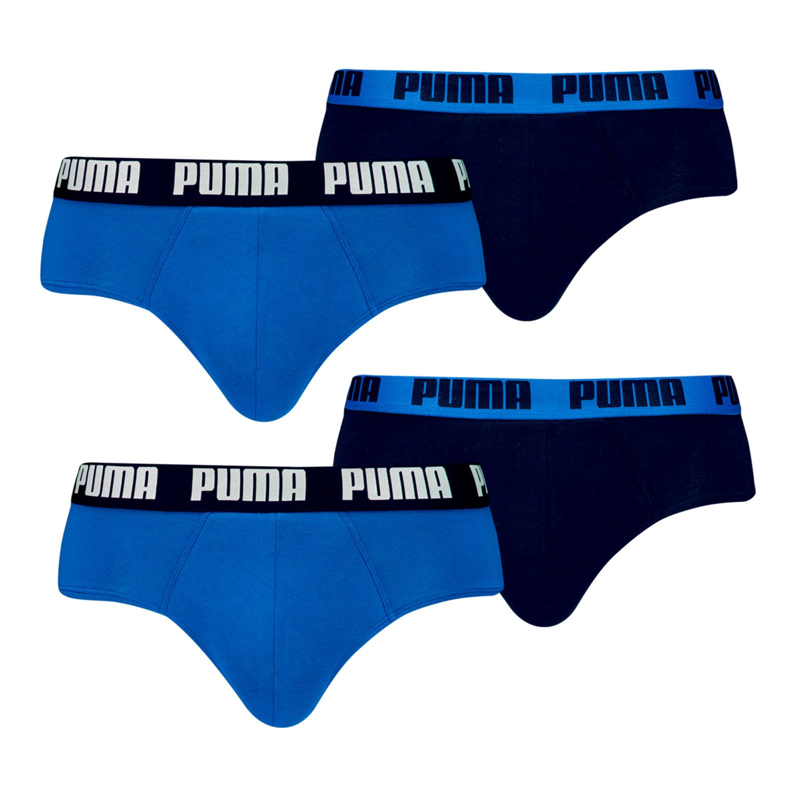 PUMA Slip 2er Pack Briefs (2-St., 2er Pack) mit elastischem Bund