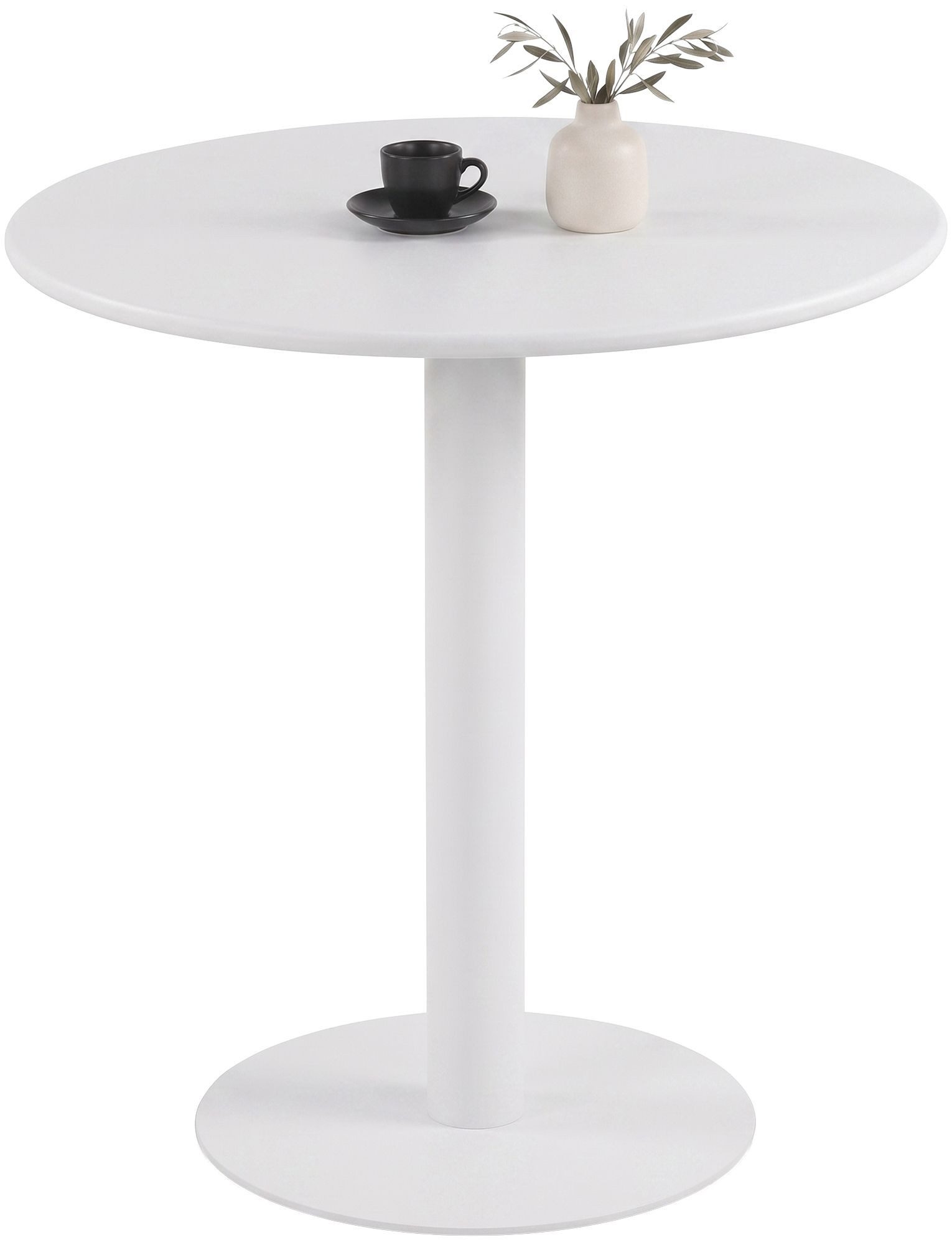 CLP Esstisch Jarla (1er), rund, 70 cm, platzsparend, modern