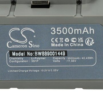 vhbw Ersatz für DJI PB2, CP.MA.00000268.01 für Drohnen-Akku Li-Polymer 3500 mAh (11,55 V)