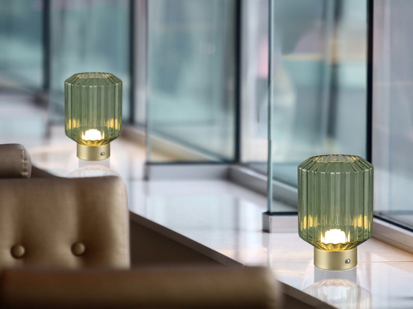 Reality Leuchten LED Tischleuchte, Dimmfunktion, LED fest integriert, Warmw günstig online kaufen