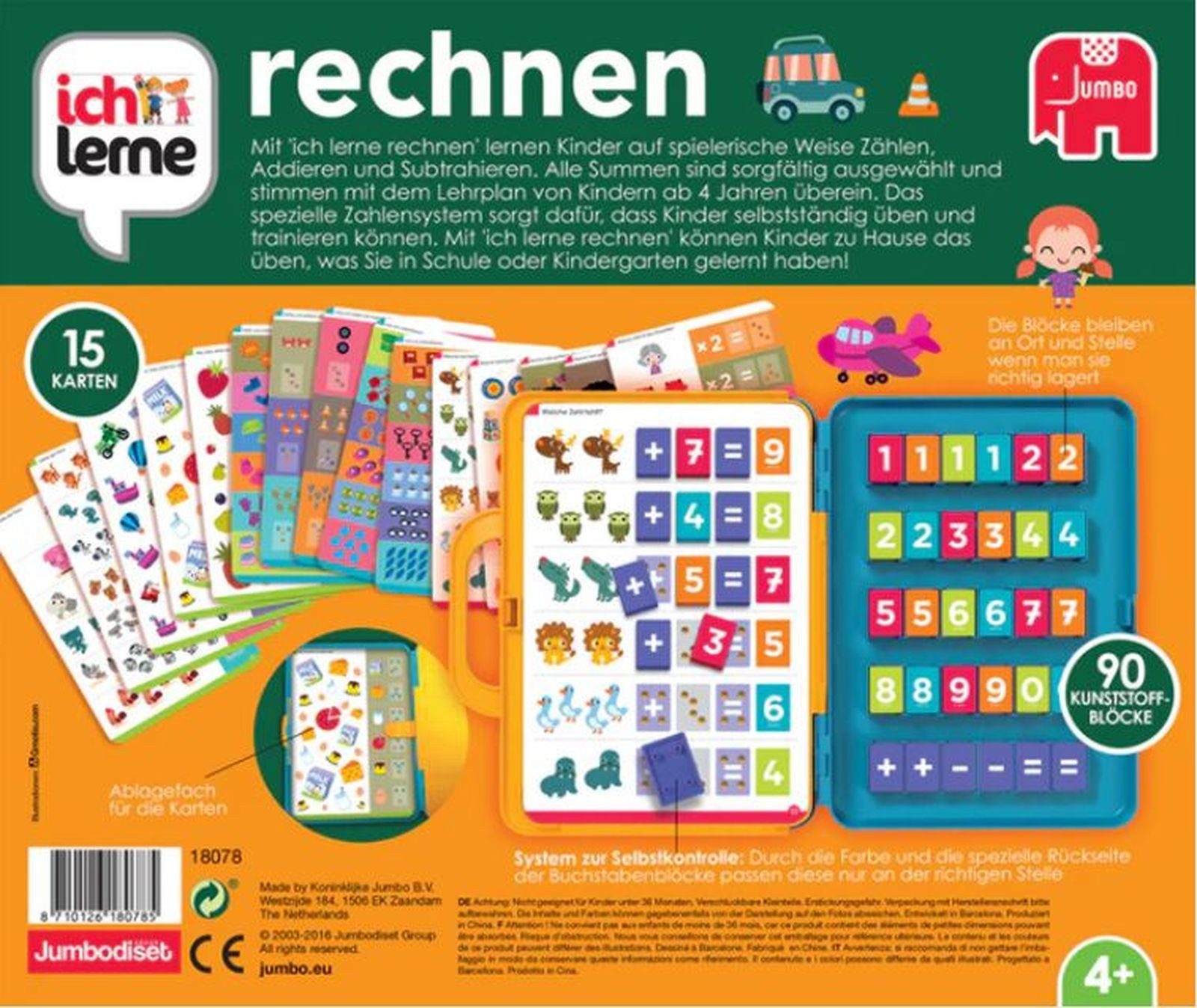 Jumbo Spiele Lernspielzeug ich lerne günstig online kaufen