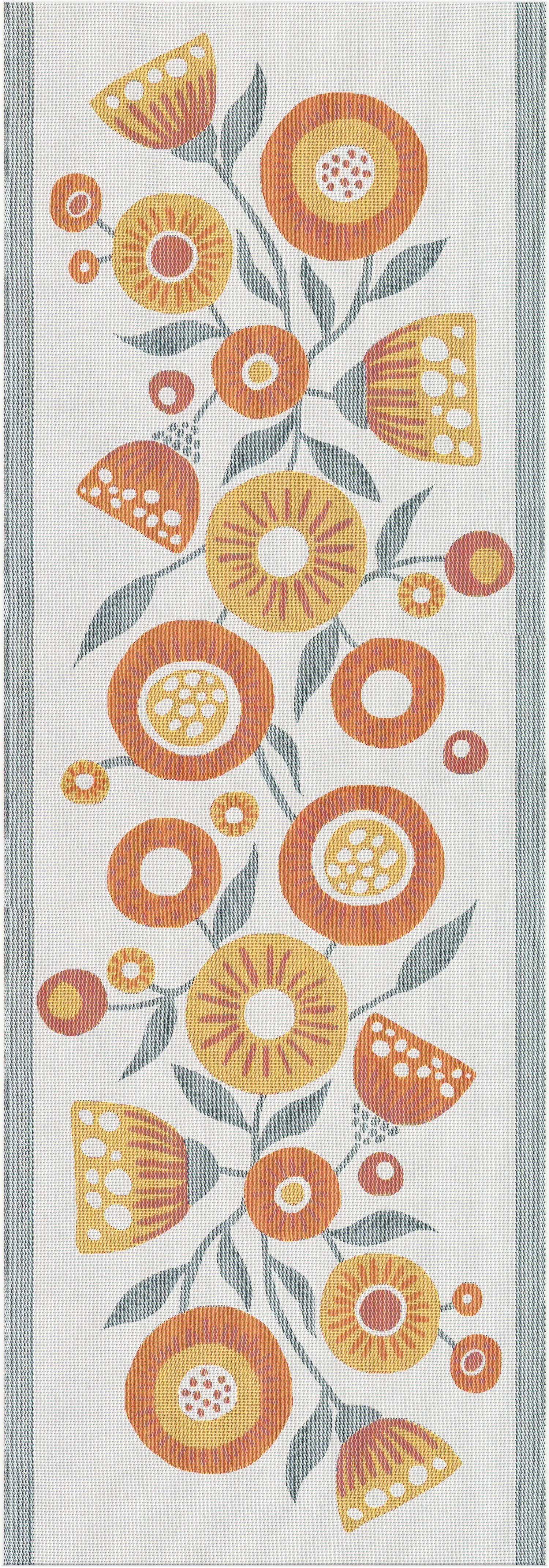 Ekelund Bio-Baumwoll Tischläufer - Herbstmotiv, 35x120 Cm, Maschinenwaschbar Bis 60°C