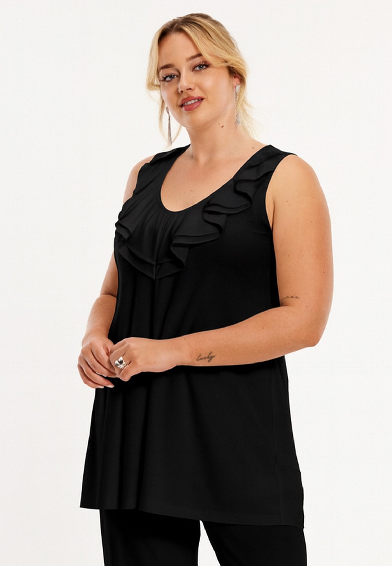 YOEK Shirttop Damen Top mit Druck