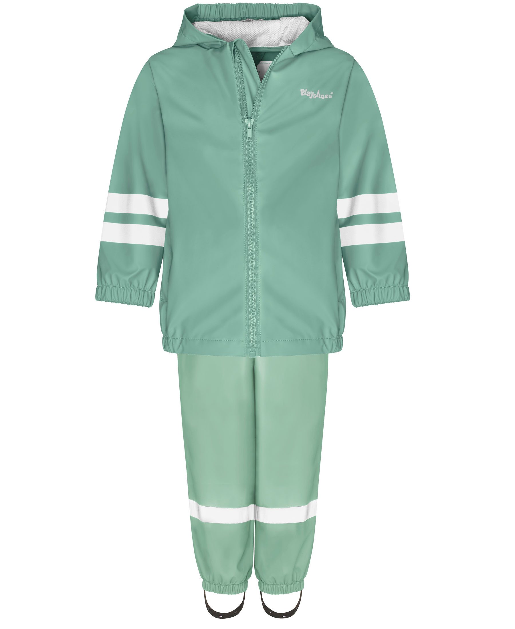 Playshoes Regenjacke Regen-Set Latzhose Basic