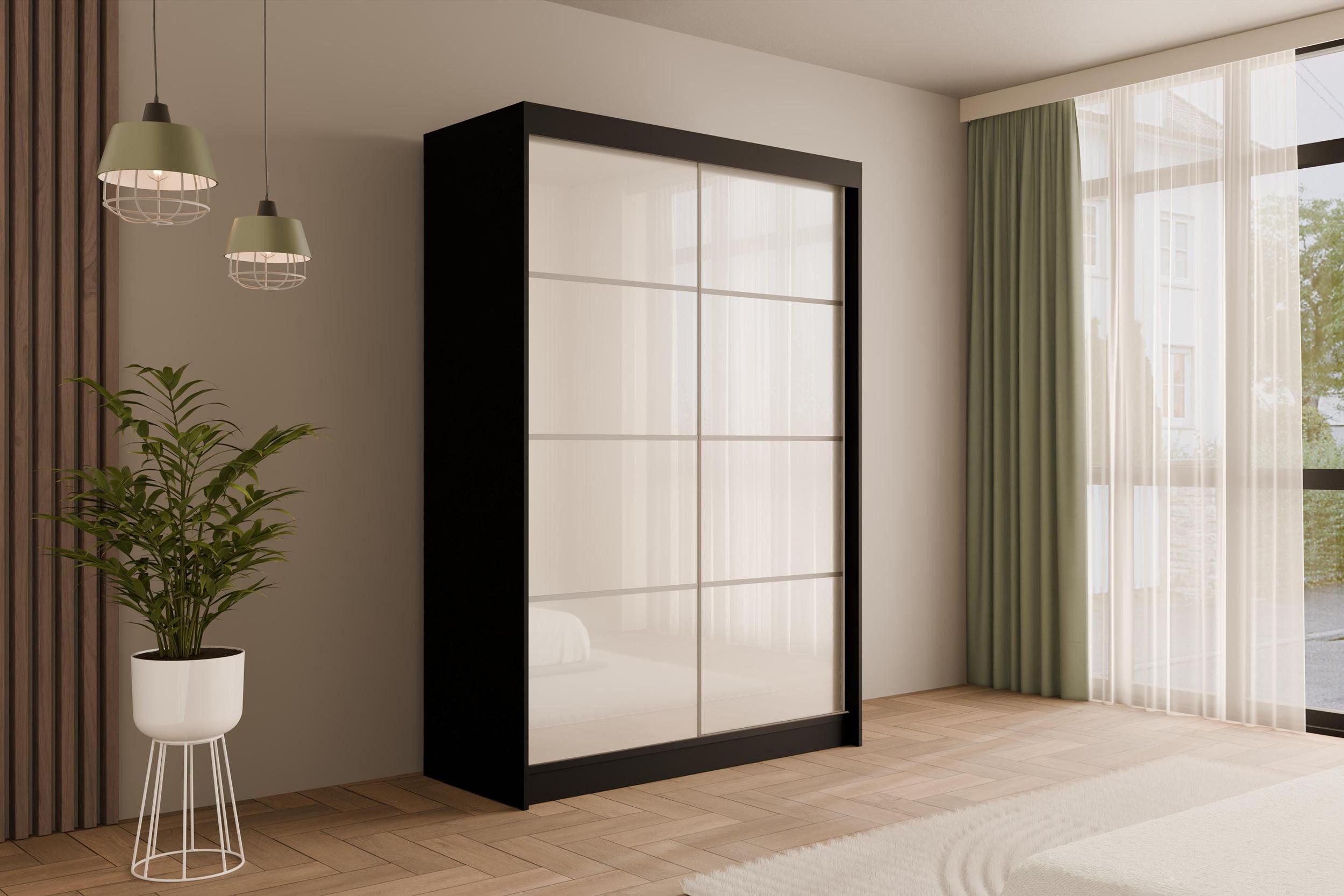 ALTDECOR Schiebetürenschrank PEKA3 (Kleiderschrank Garderobenschrank mit günstig online kaufen