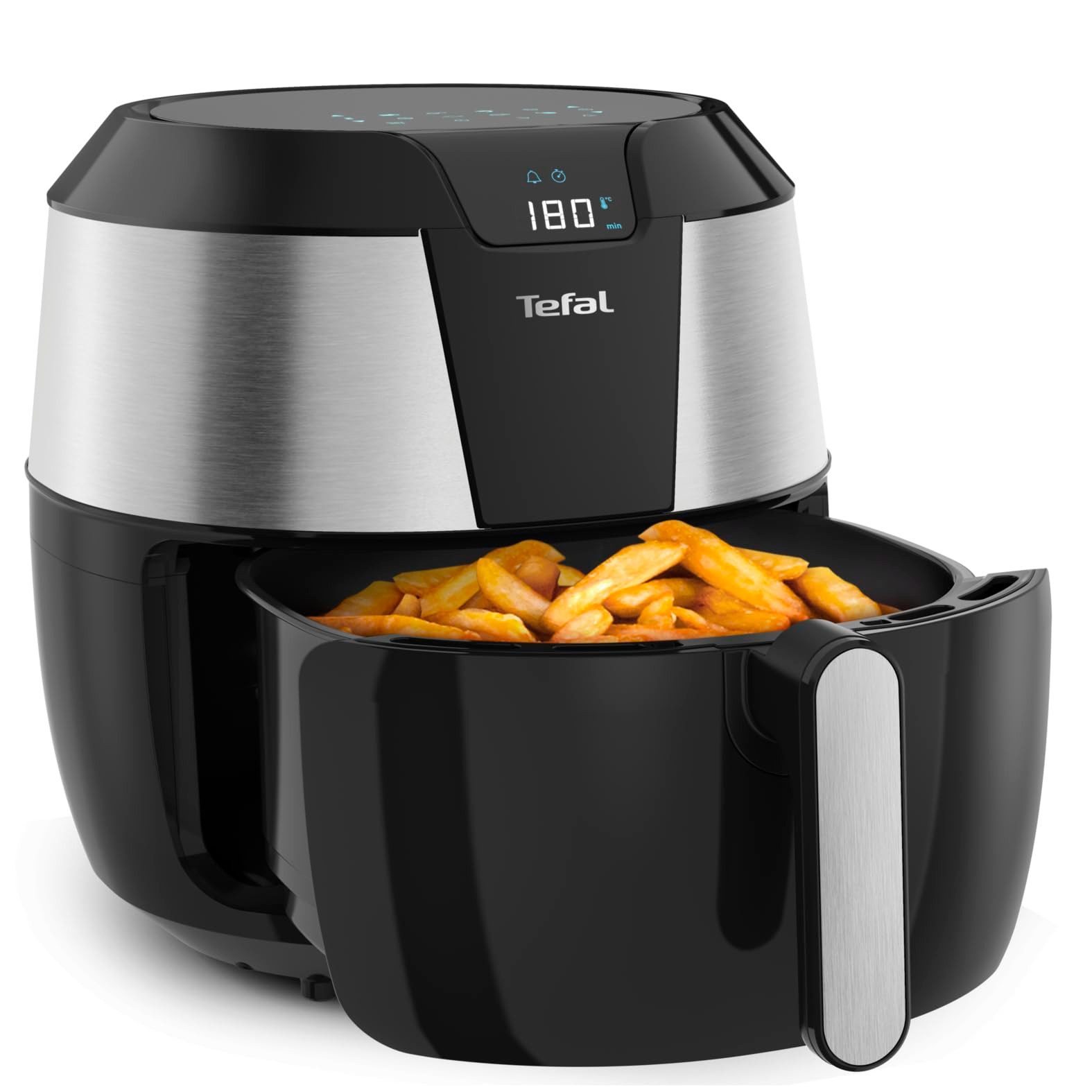 Tefal Fritteuse EY701D, XXL-Fassungsvermögen, 8 Programme, energiesparend