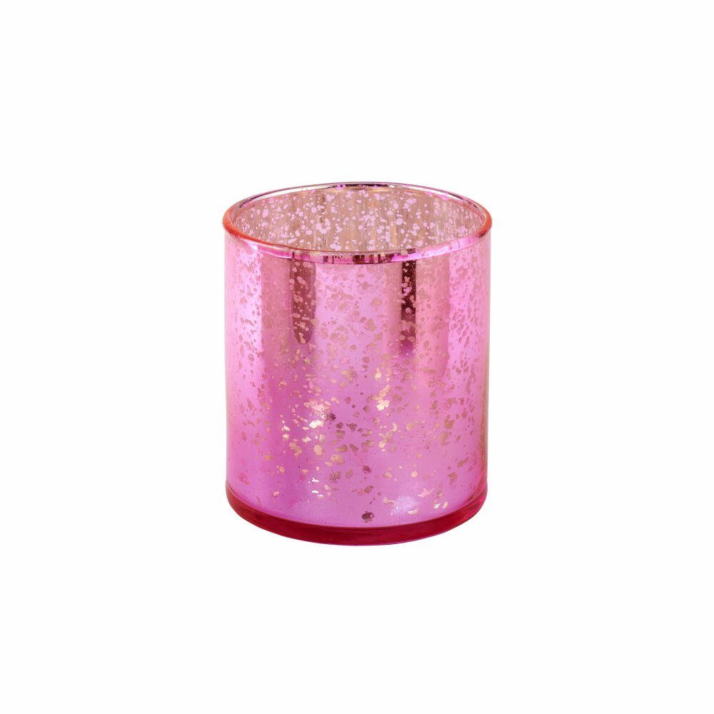Giftcompany Windlicht Rapsody Neon Pink H 9 cm