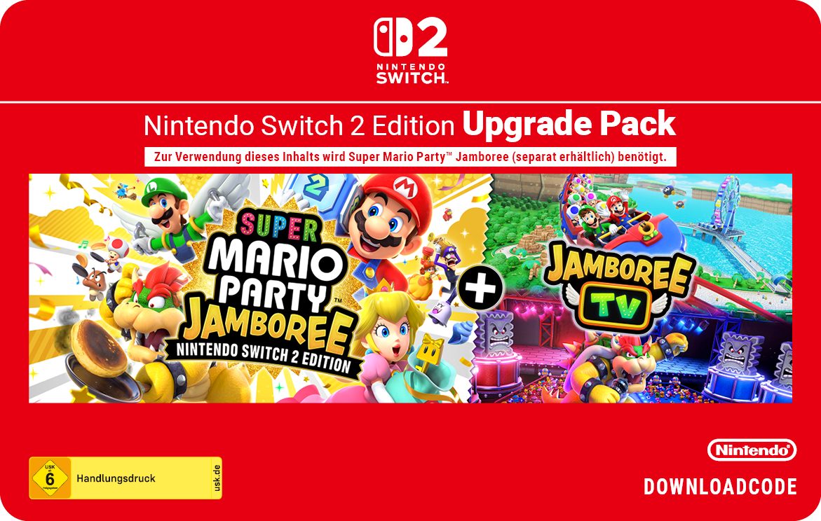 Nintendo Super Mario Party Jamboree + Jamboree TV - Upgrade Pack (Download-Code), Nintendo Switch