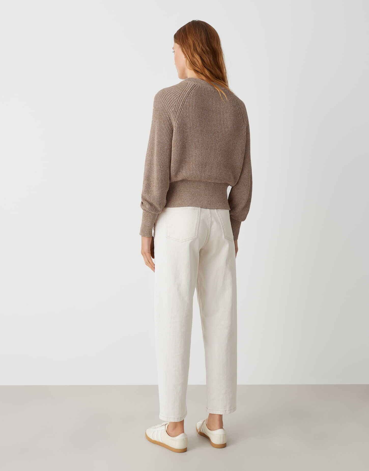 OPUS Strickjacke DOLPINE Regular mit Schimmer Effekt