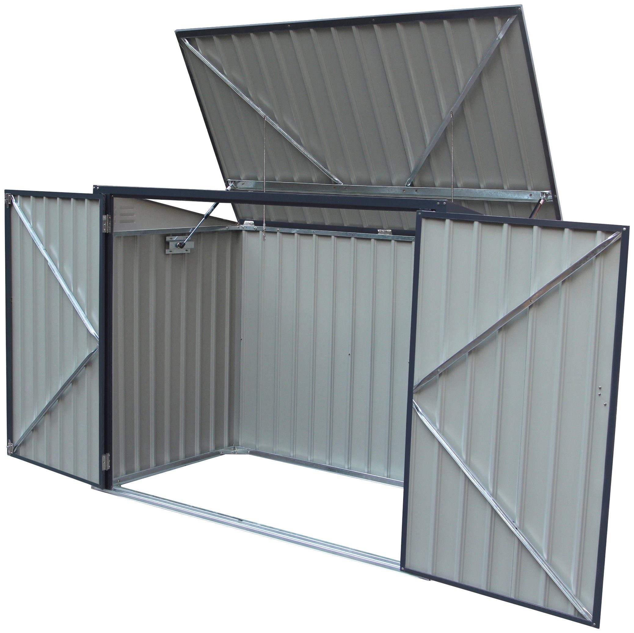 WESTMANN Mülltonnenbox, für 2 x 240 l