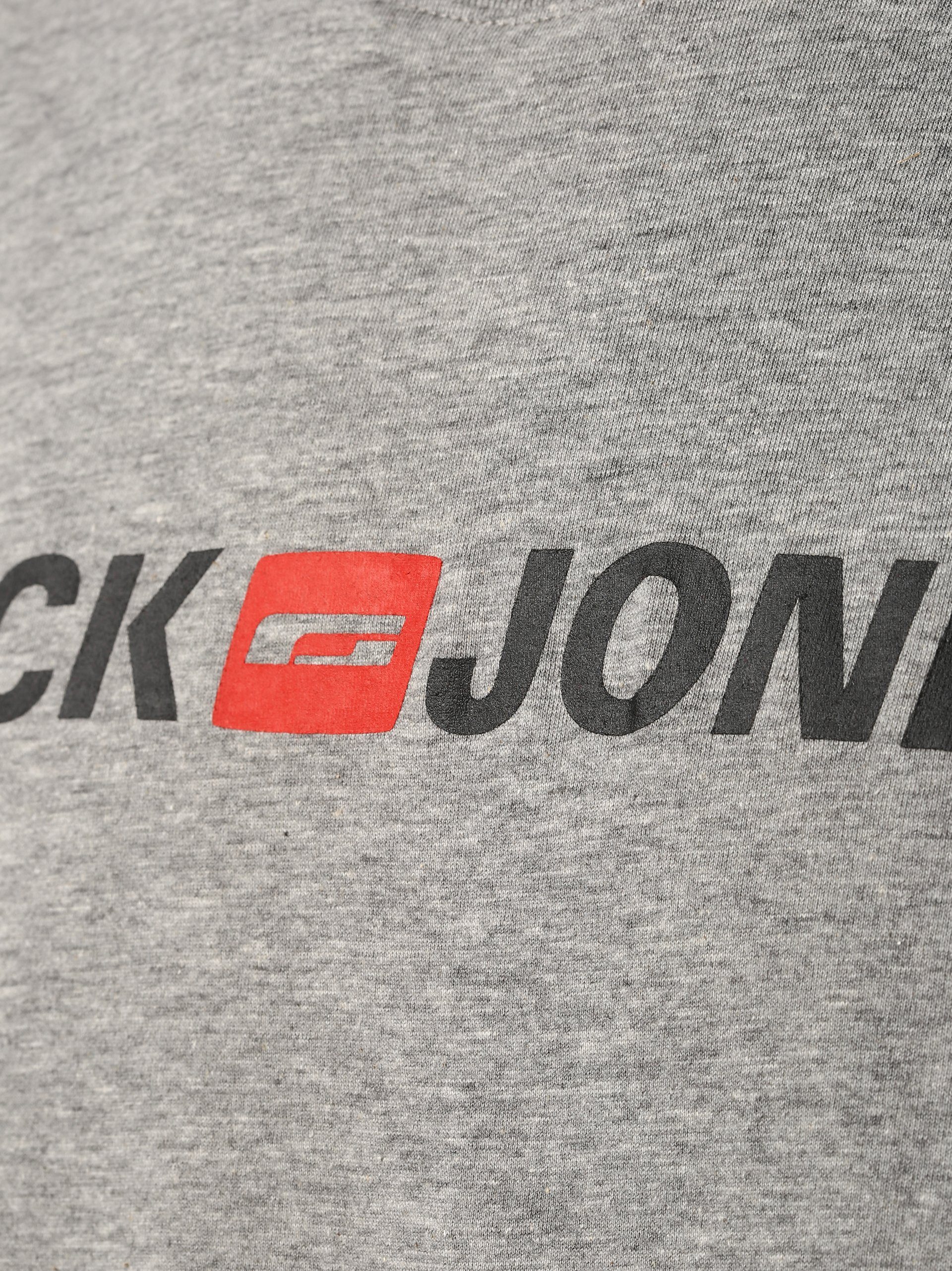 Jones & Jack JJECorp T-Shirt hellgrau
