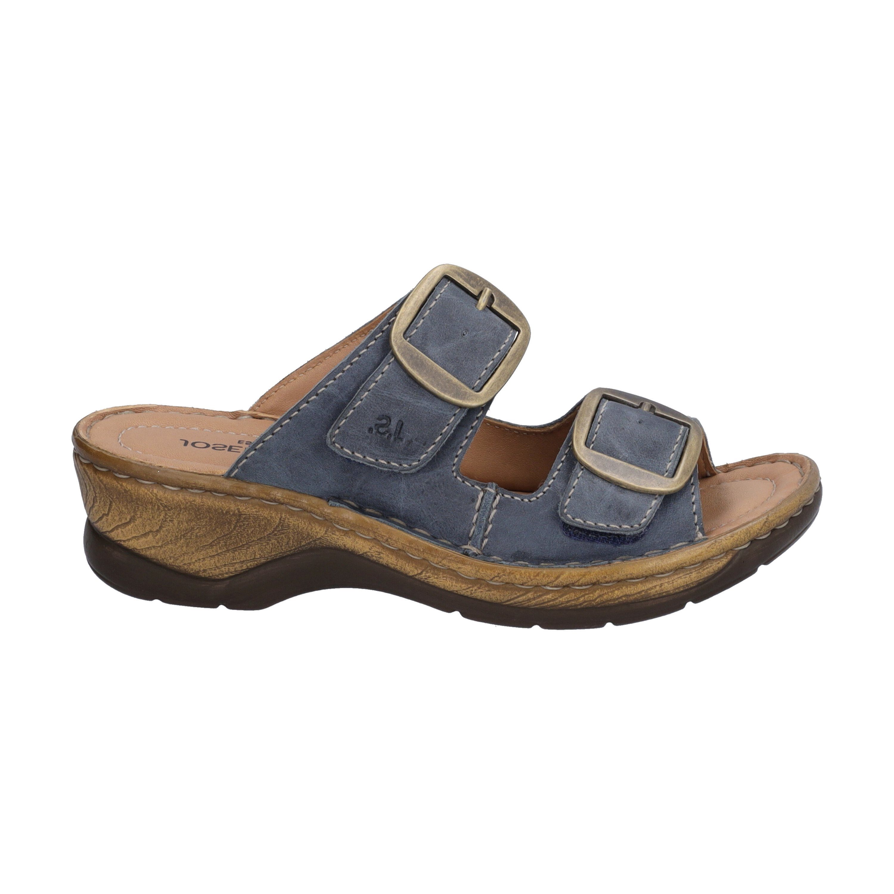 Josef Clog Seibel 76, blau Catalonia Dunkelblau