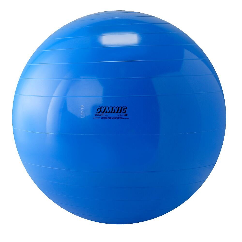 Gymnic Gymnastikball Fitnessball, Universal-Gymnastikball mit Stöpselverschluss ø 65 cm
