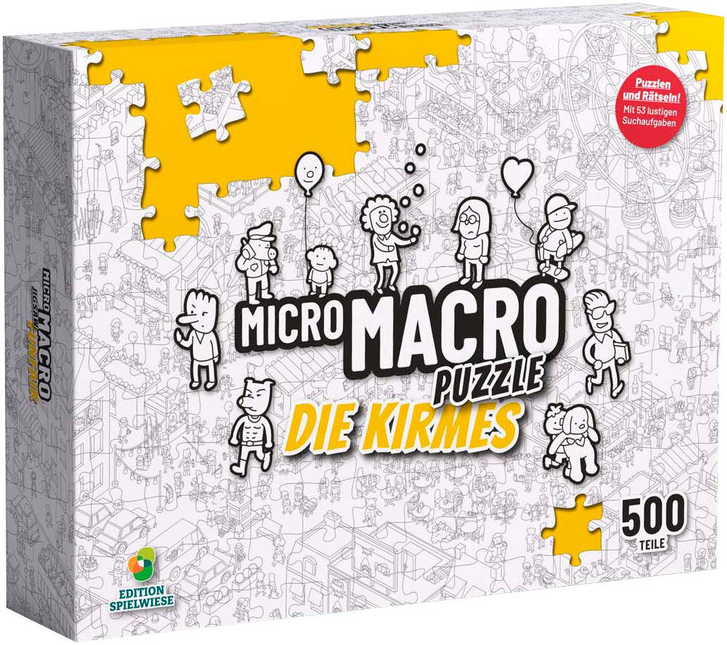 EDITION SPIELWIESE Puzzle MicroMacro Puzzle: Die Kirmes, 500 Puzzleteile, M günstig online kaufen