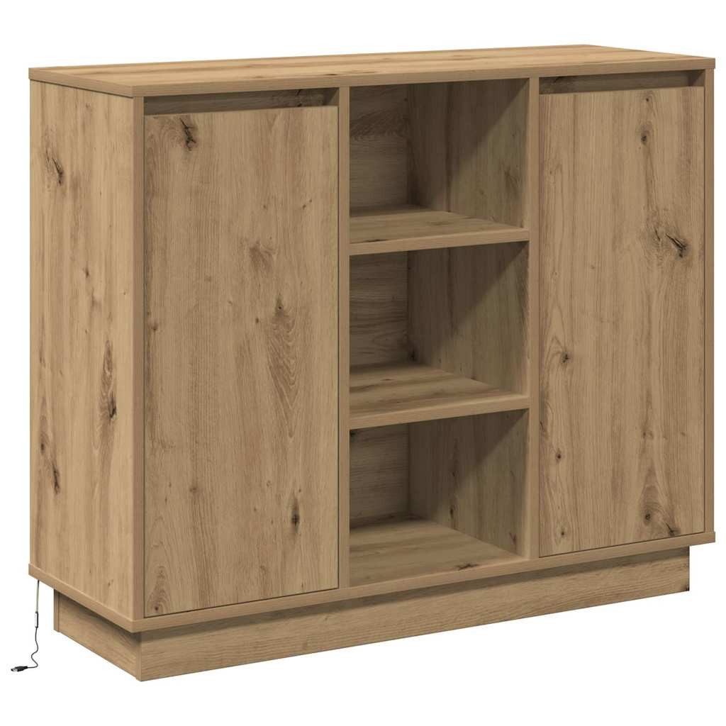 vidaXL Badezimmerspiegelschrank Sideboard mit Regal Artisan günstig online kaufen