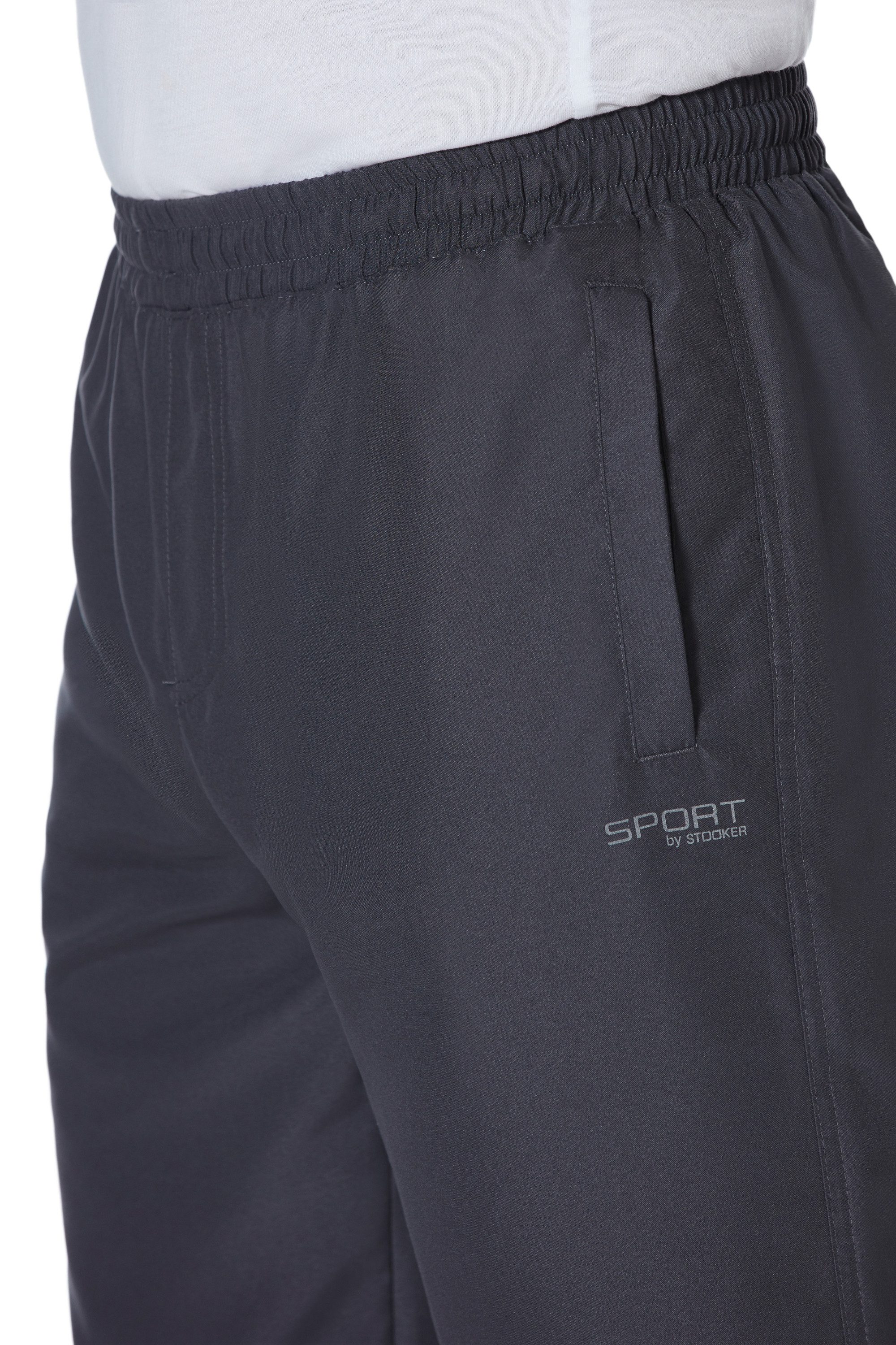 Stooker Men Sporthose Microfaser Sporthose 3/4 Shorts Regular Fit Casual Microfaser für Herren