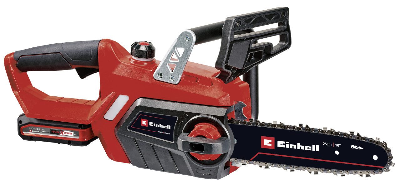 Einhell Akku-Kettensäge Einhell Akku Kettensäge GE-LC 18/25 Li 3 Ah Set 25, Mit Akku + Ladegerät
