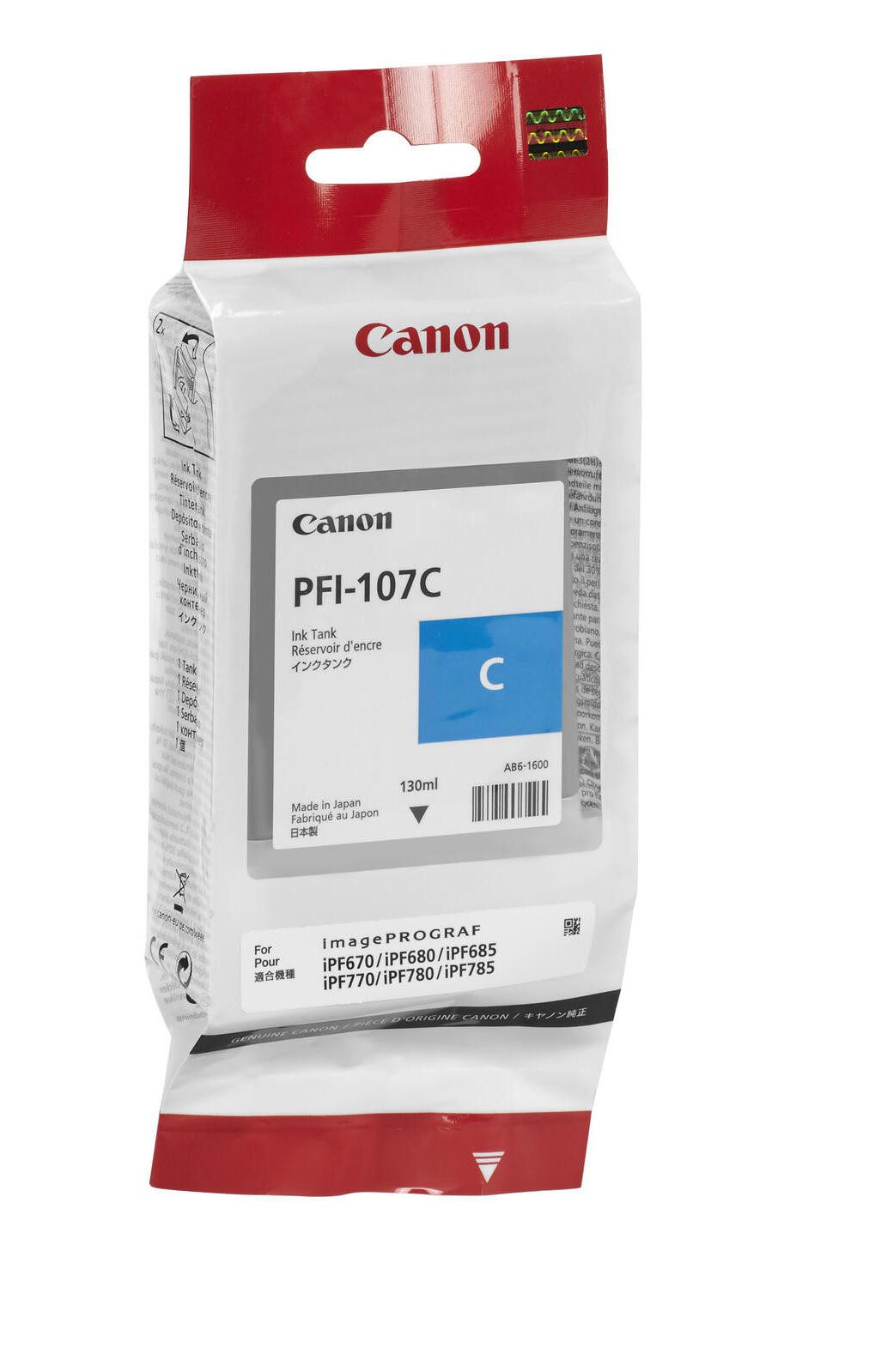 Canon Canon PFI-107C Druckerpatrone cyan Tintenpatrone
