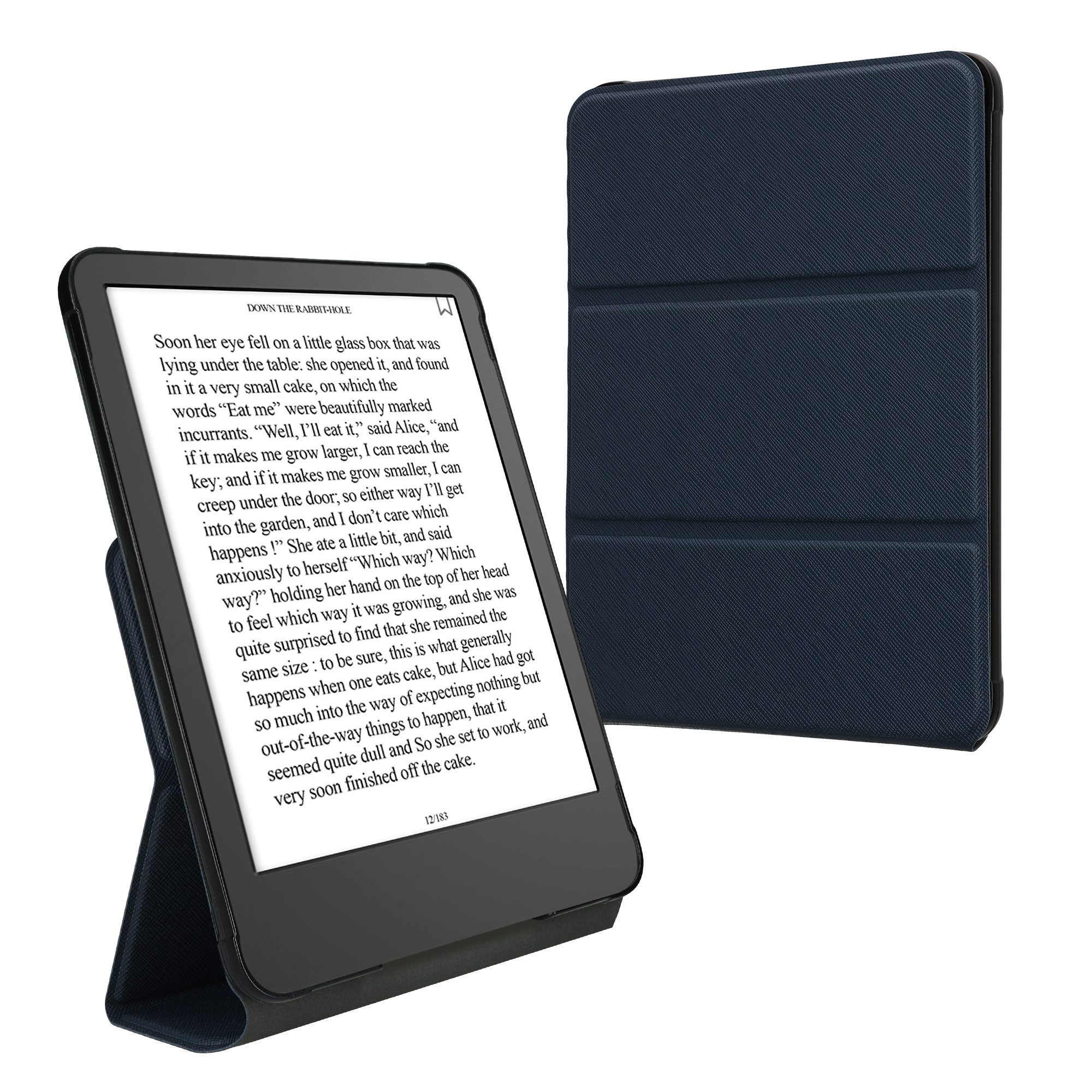 kwmobile E-Reader-Hülle Hülle für Amazon Kindle Paperwhite (2024)/Colorsoft Case - Schutzhülle, Magnetverschluss Cover mit Standfunktion - aus Kunstleder