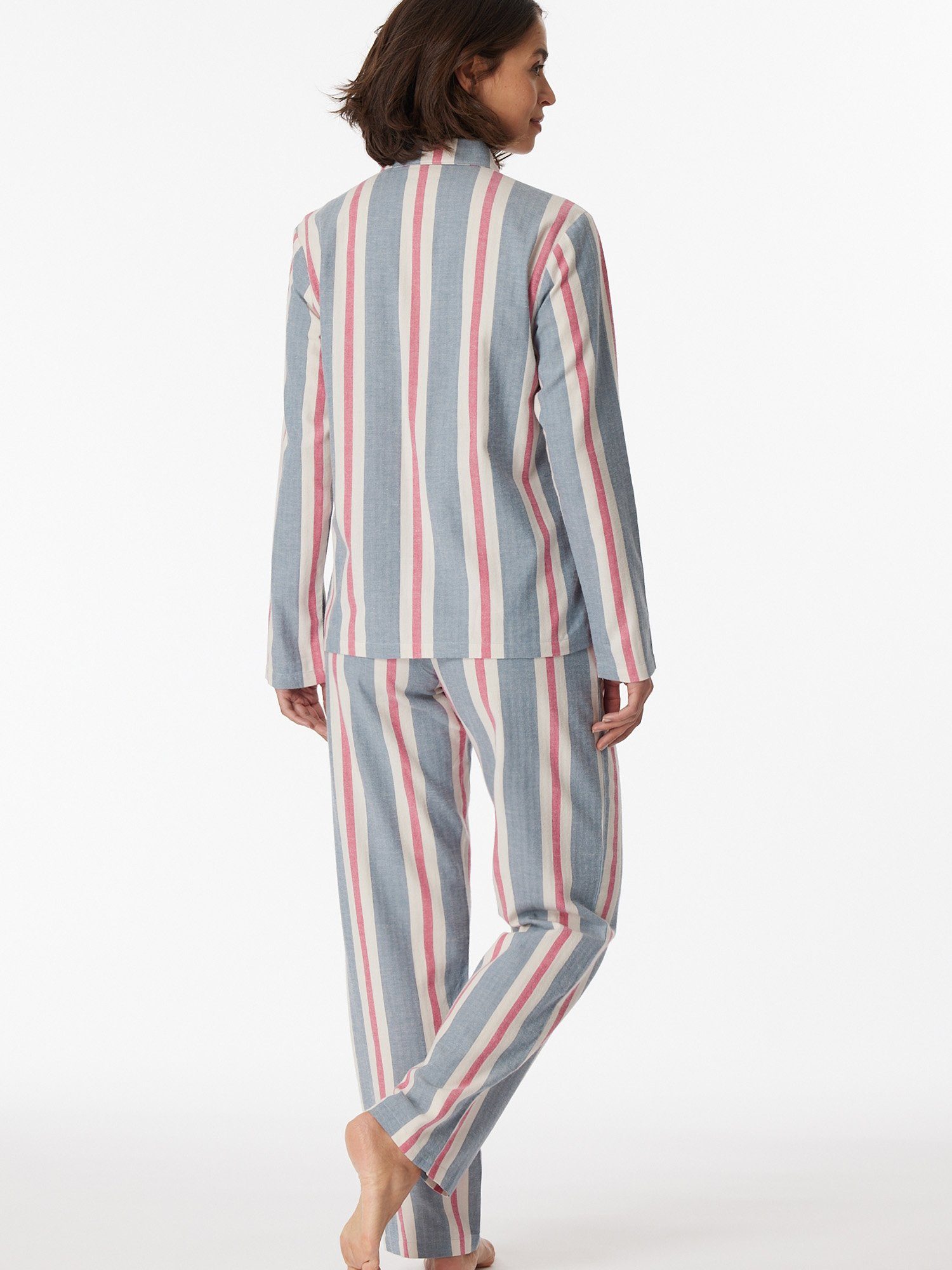 pyjama Premium schlafmode multicolor schlafanzug Schiesser Pyjama Selected