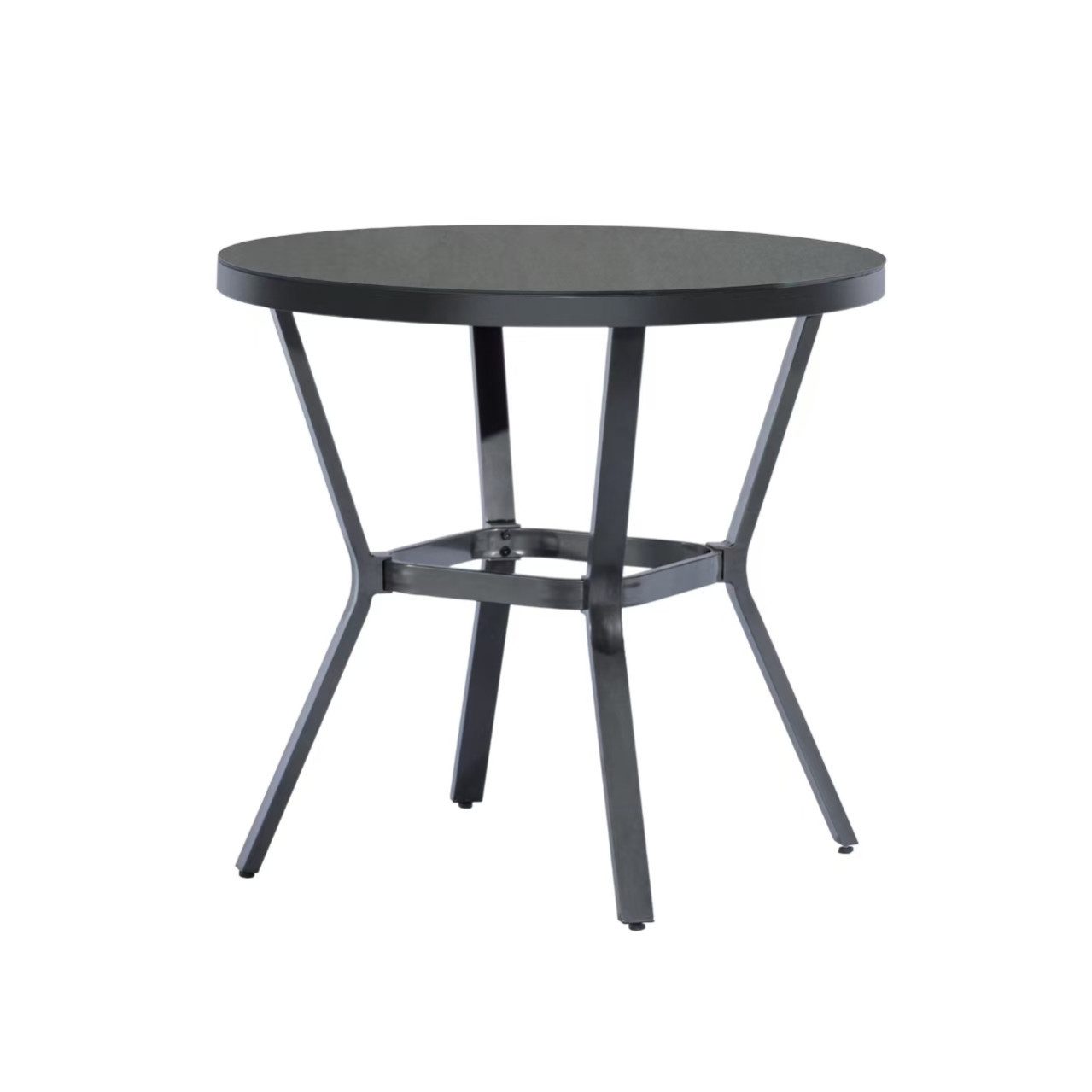 Primaster Gartentisch Primaster Gartentisch Aluminium Loreto Ø 80 cm, Witterungsbeständig