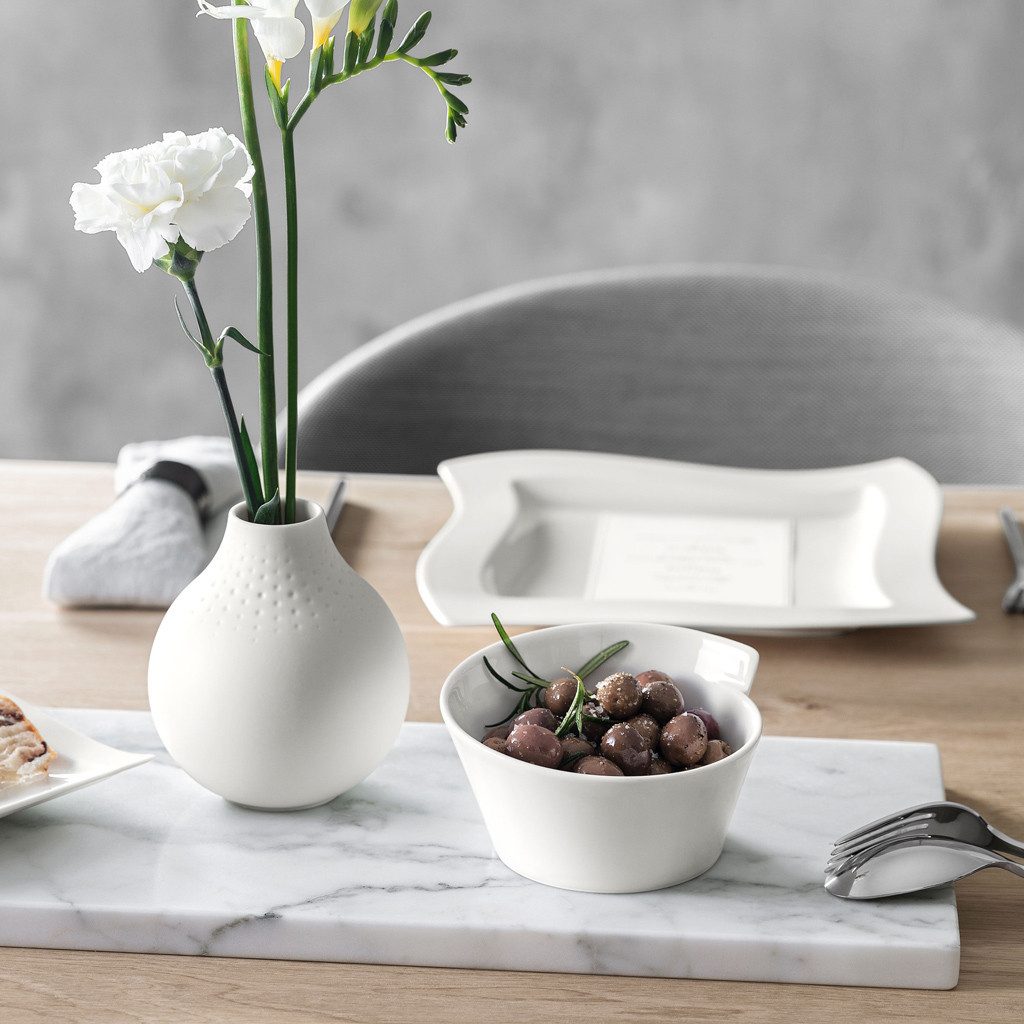 Villeroy & Boch Dessertschale NewWave, Porzellan, Spülmaschinengeeignet
