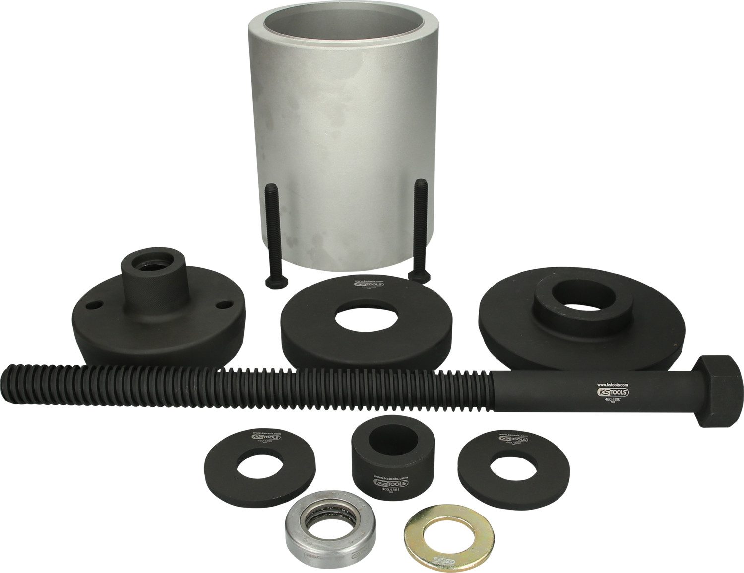 Brilliant Tools Gabel- und Ringschlüssel 3D-Buchsen-Werkzeug-Satz für SAF-Achsen, Mercedes DCA- und HT-Achsen