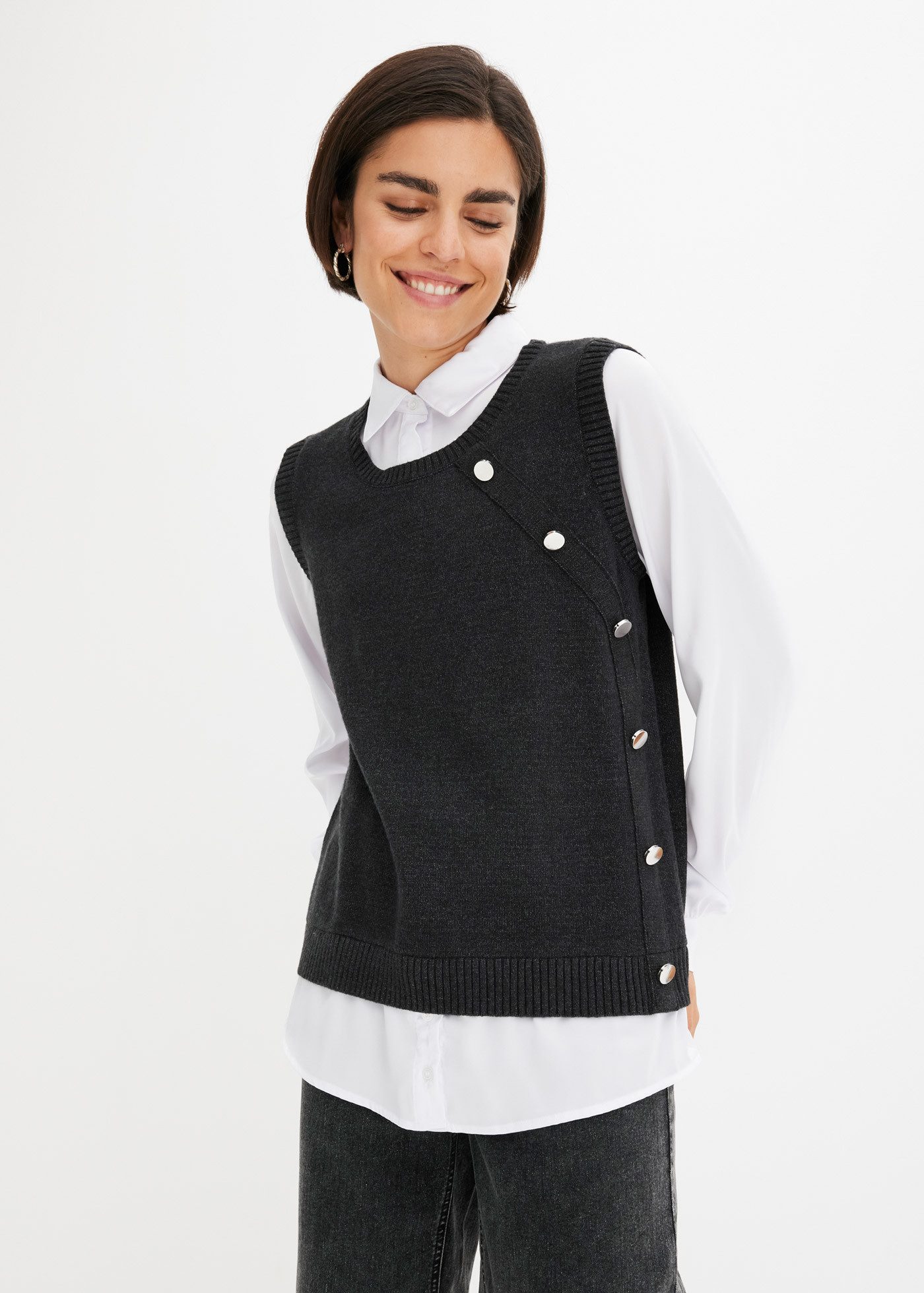 bonprix Strickpullover günstig online kaufen