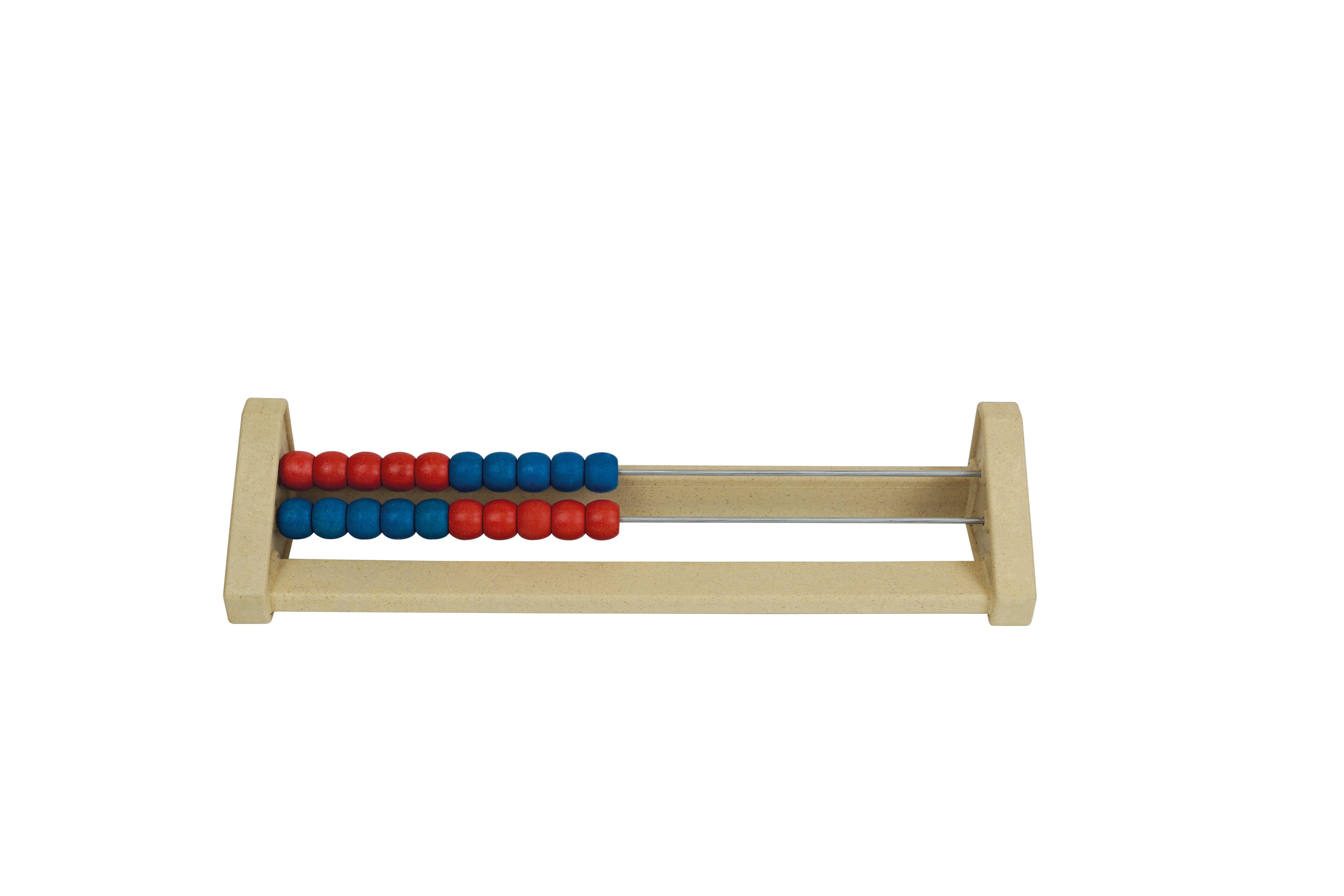TimeTEX Lernspielzeug Rechenrahmen für 20-er Zahlenraum rot/blau günstig online kaufen