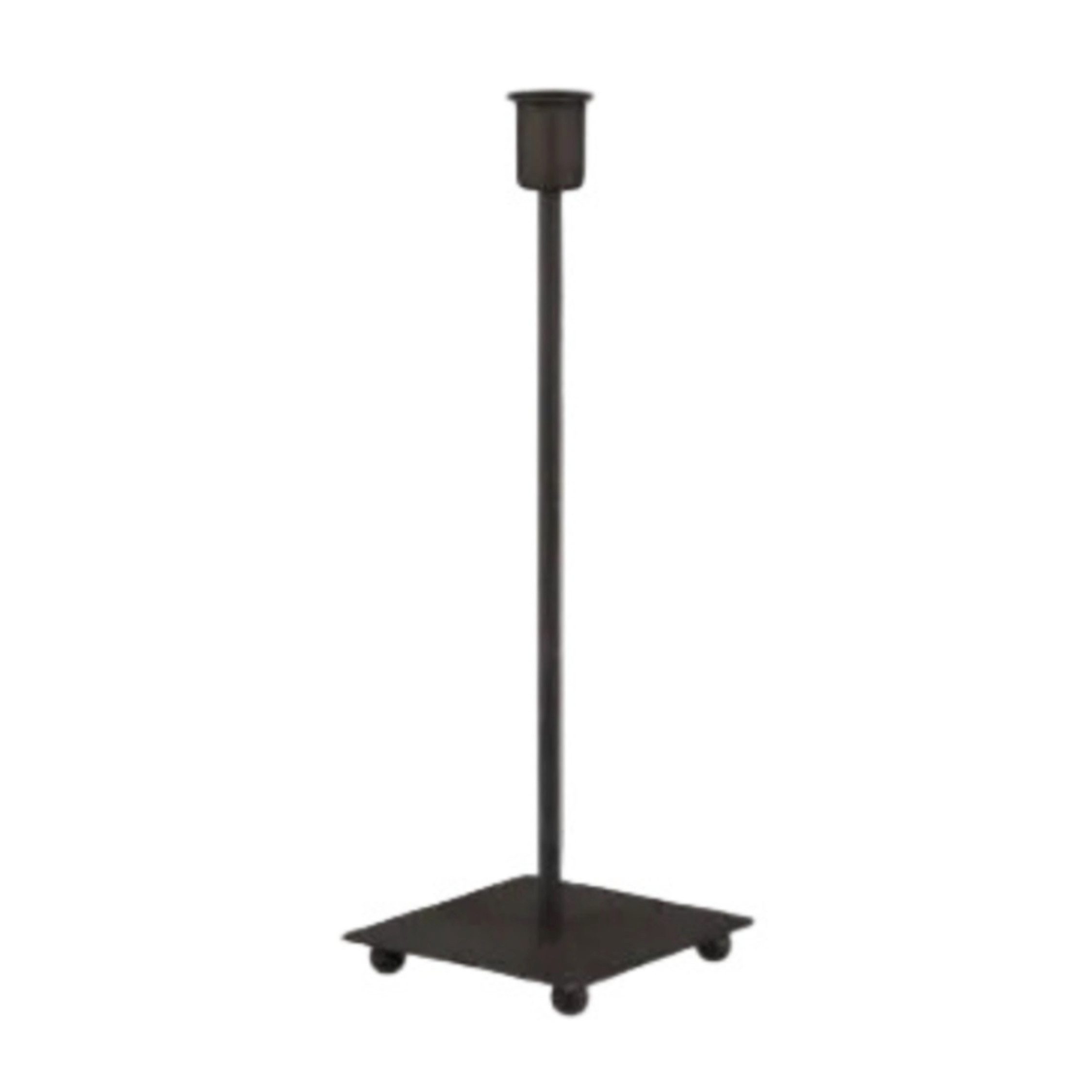 Ib Laursen Kerzenständer Ib Laursen Kerzenhalter Square Schwarz