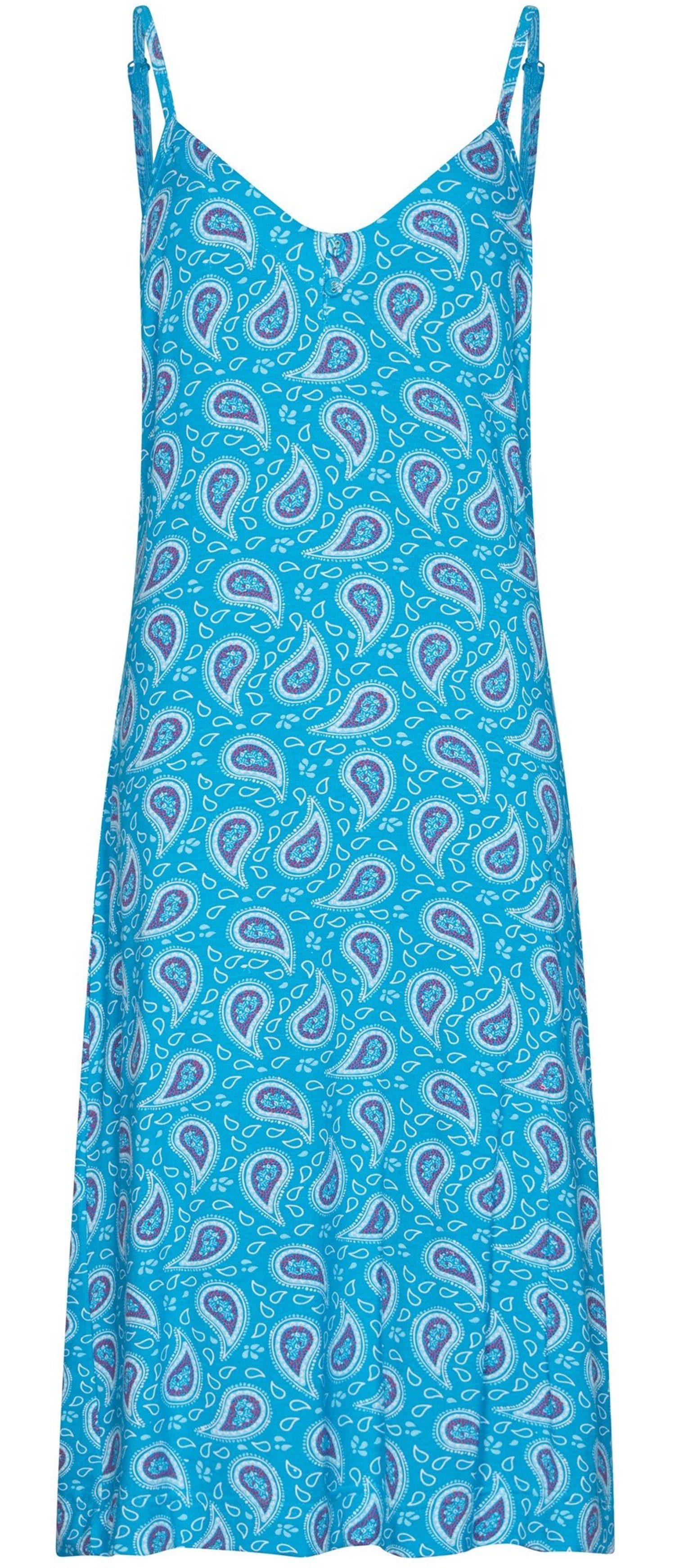 Nachthemd Damen Schlafshirt mit Spaghettiträgern