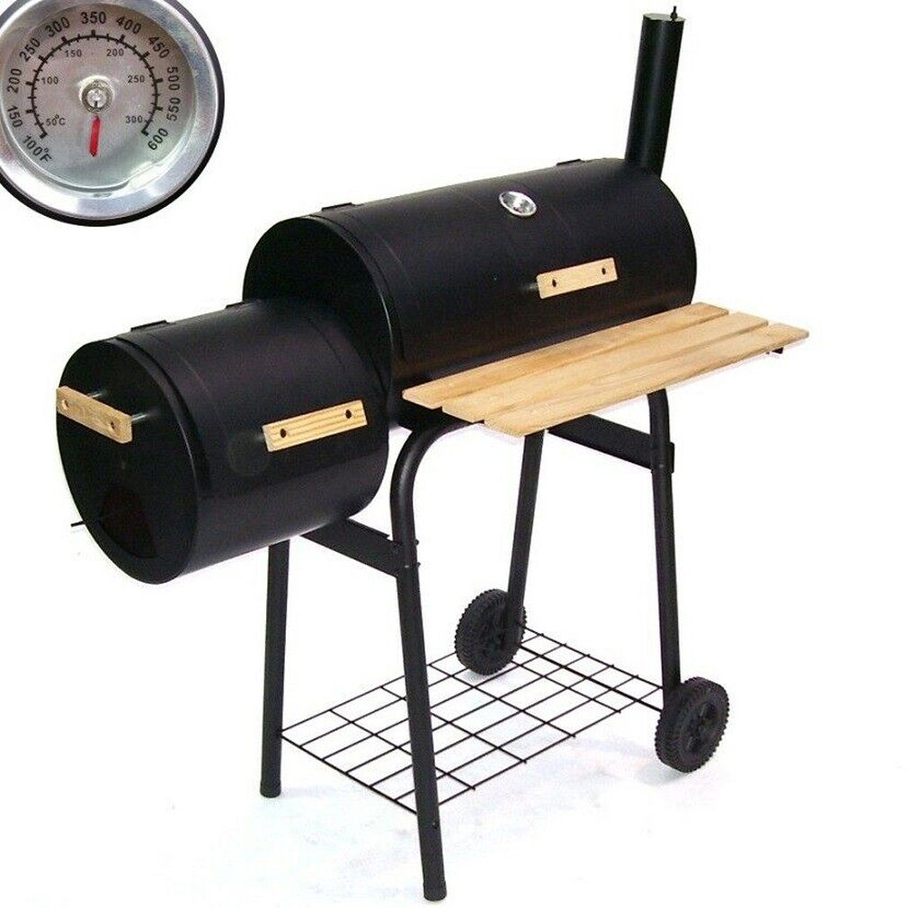 Apex Holzkohlegrill BBQ Holzkohlegrill Barbecue 56510 Smoker Grill Standgrill Räucherofen