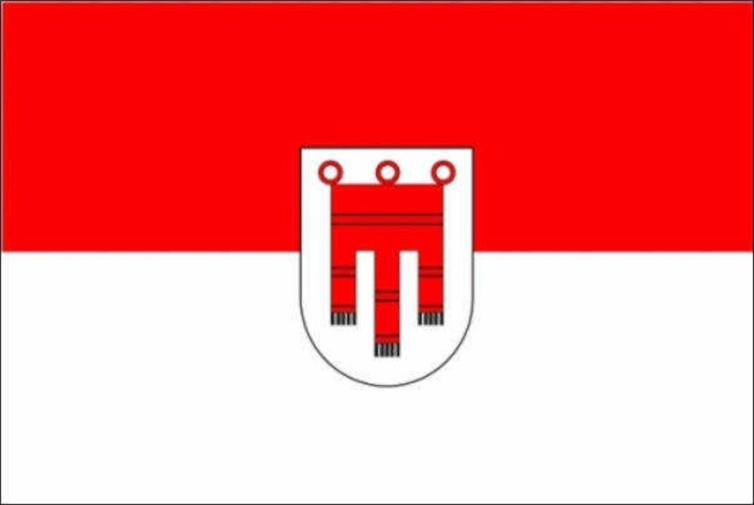 flaggenmeer Flagge Vorarlberg Wappen mit 80 g/m²