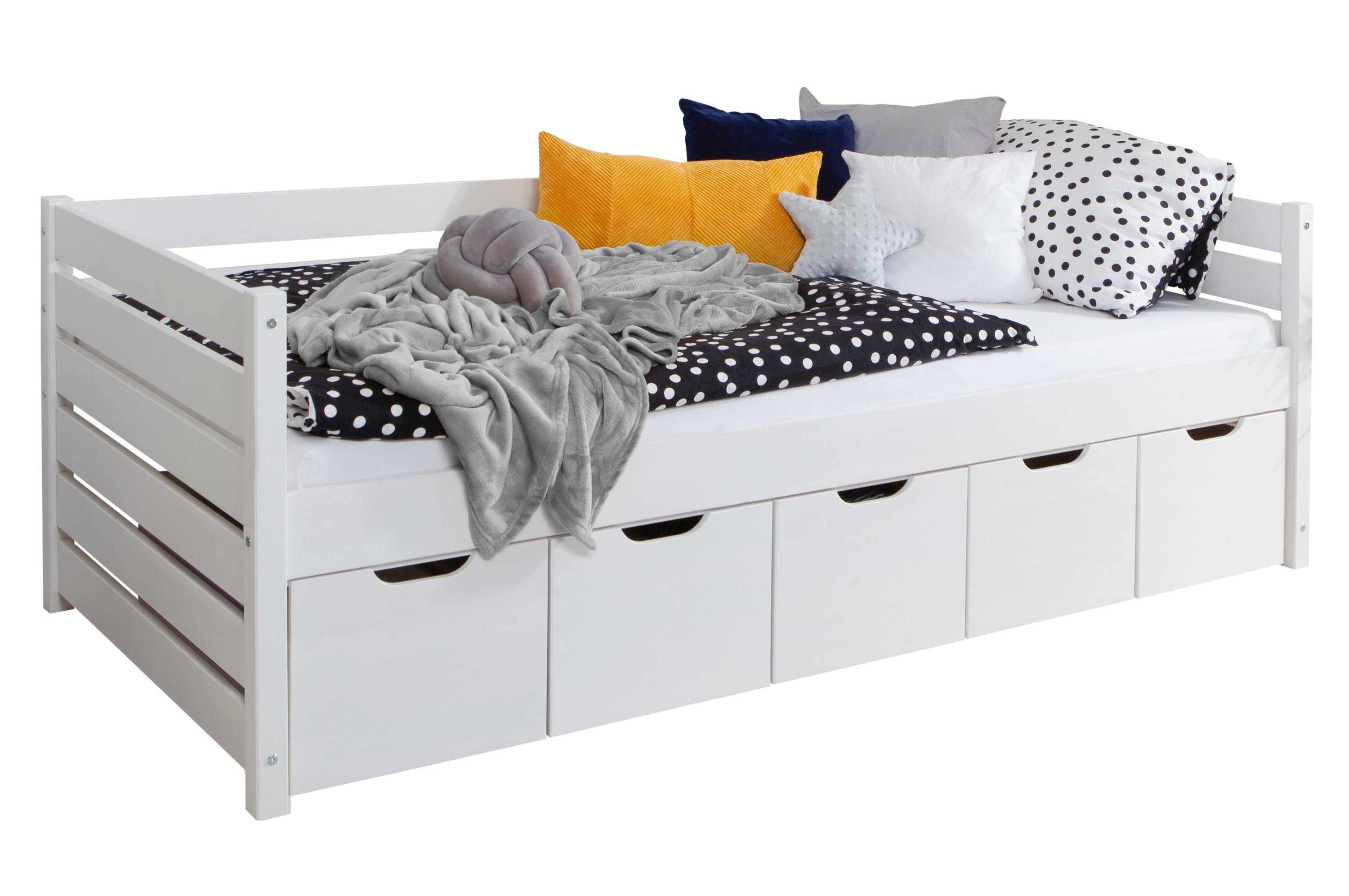 Ticaa Bettgestell Sofabett Naomi inkl. 5x günstig online kaufen