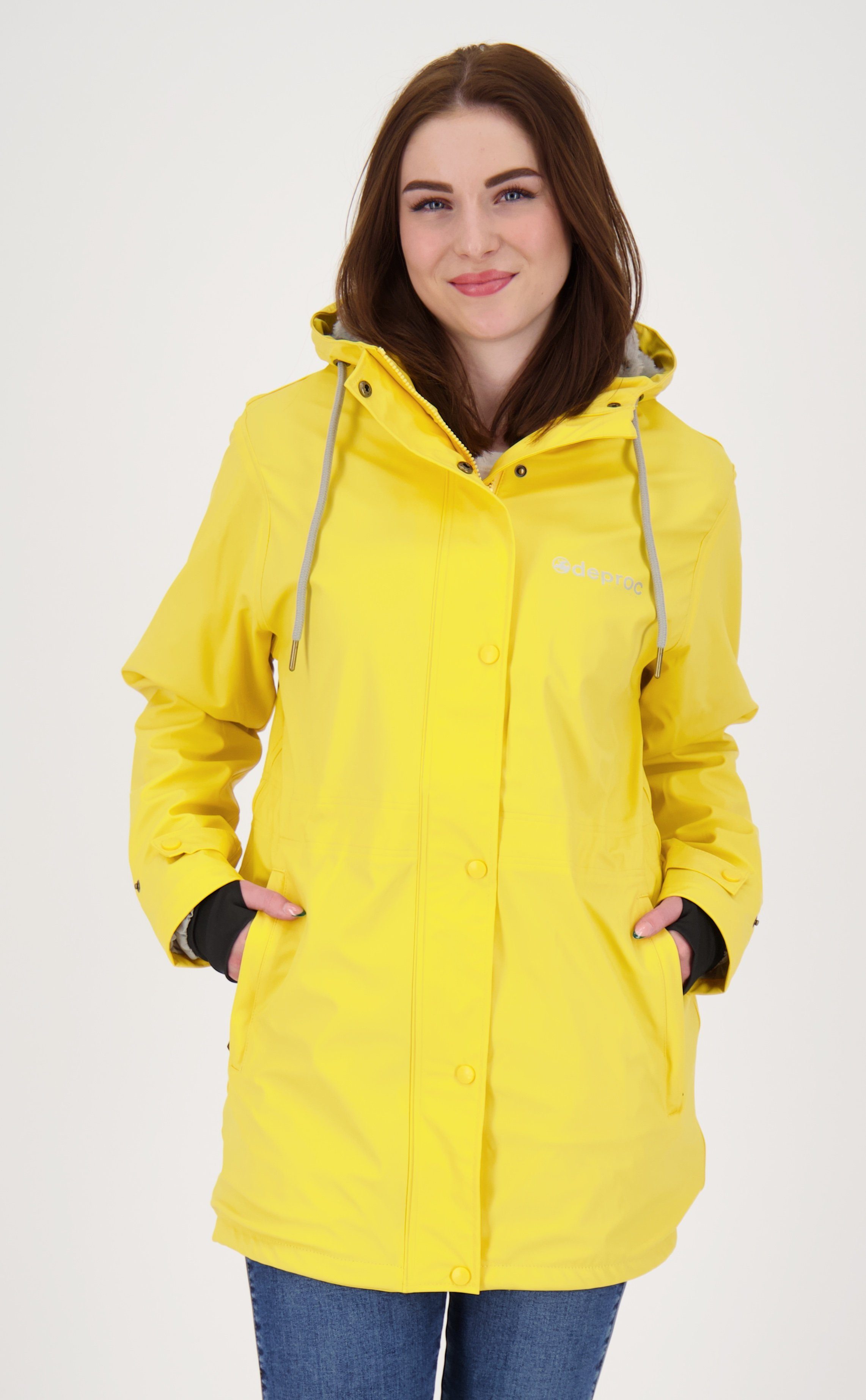 DEPROC Active Regenjacke Friesennerz ELLESMERE WOMEN auch in Großen Größen erhältlich