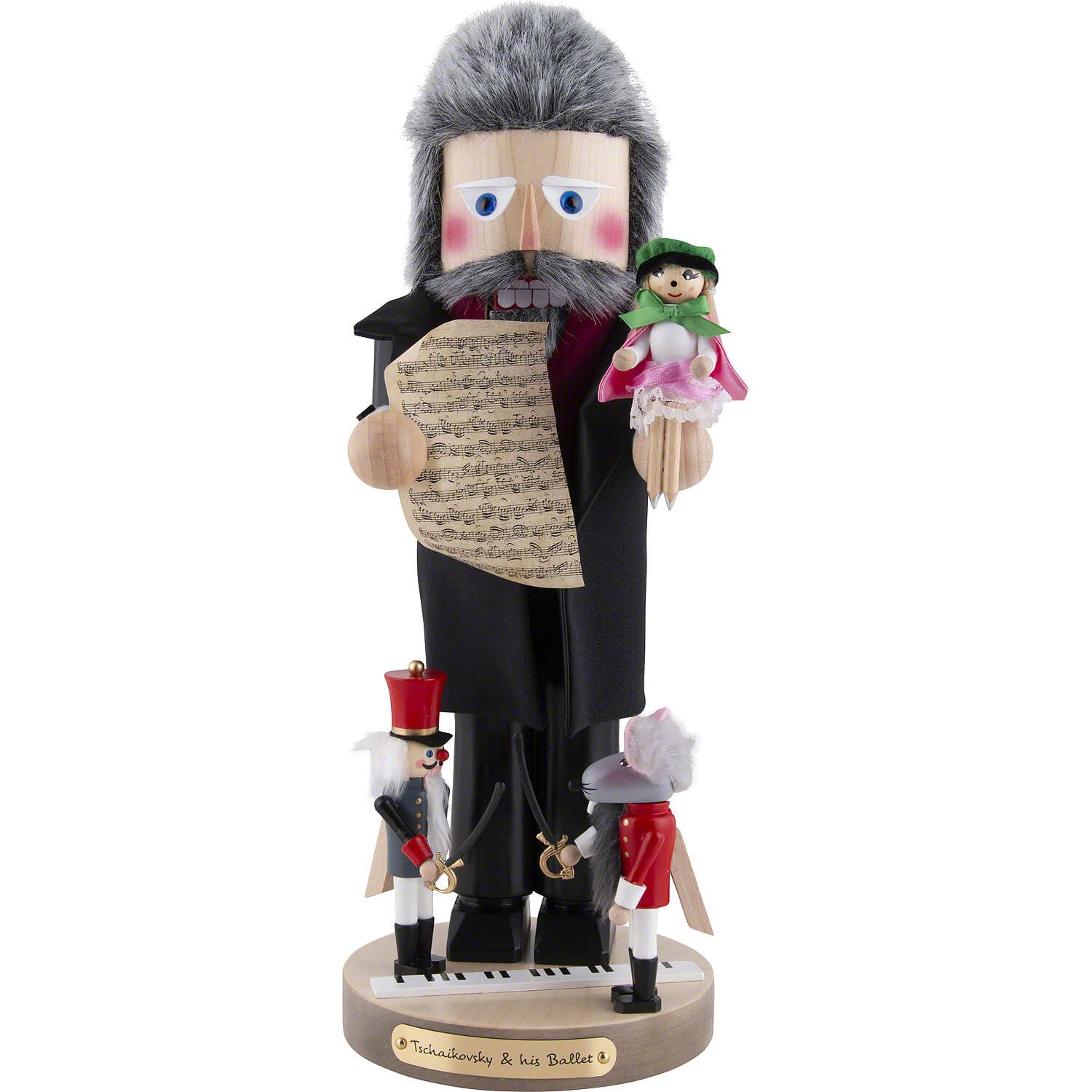 Steinbach Volkskunst GmbH Nussknacker Tschaikovsky und sein Ballet (39cm) Nussknacker von Steinbach Volkskun